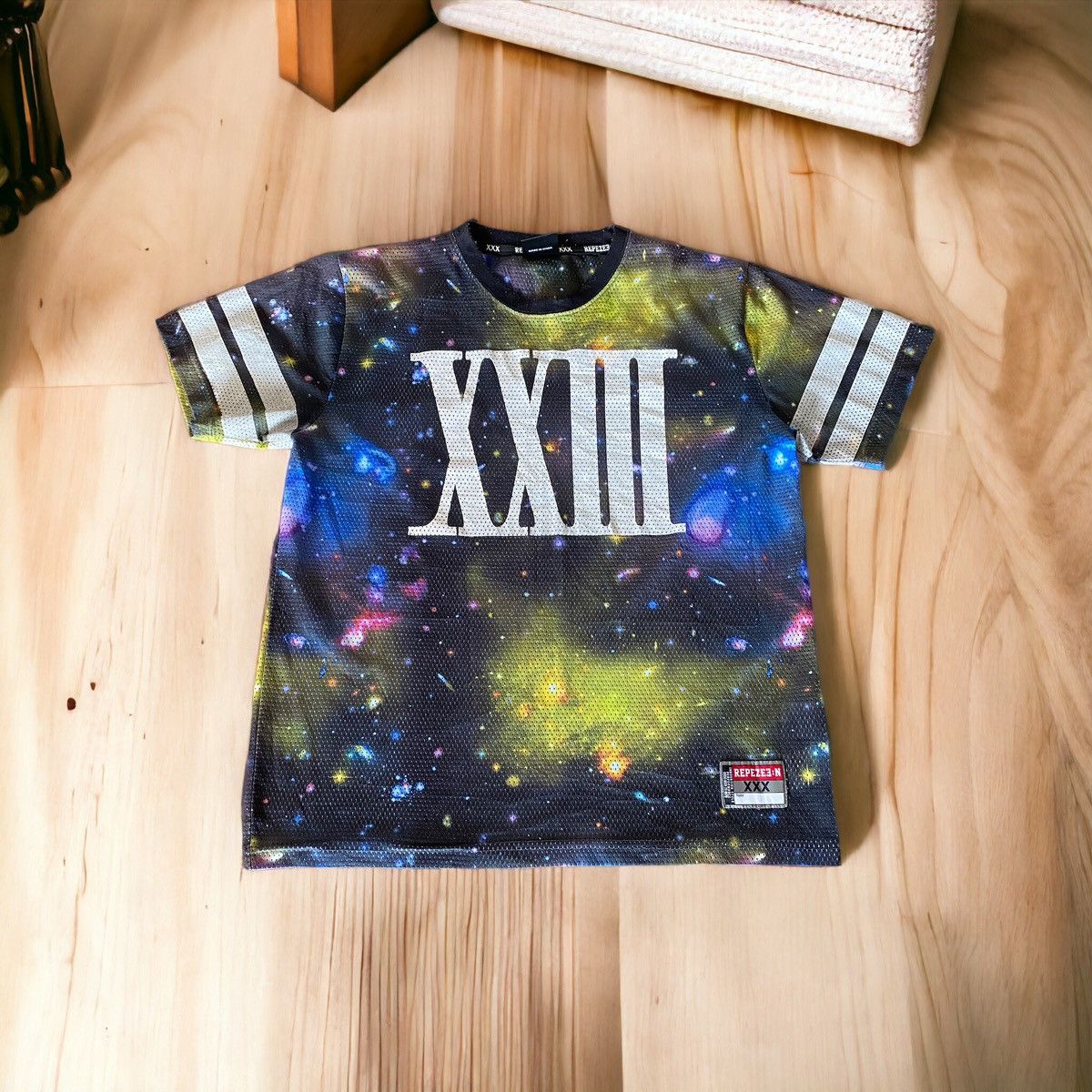 Japanese Brand Vintage REPEZEE:N Mesh Jersey Fullprint Size L Size US L / EU 52-54 / 3 - 1 Thumbnail