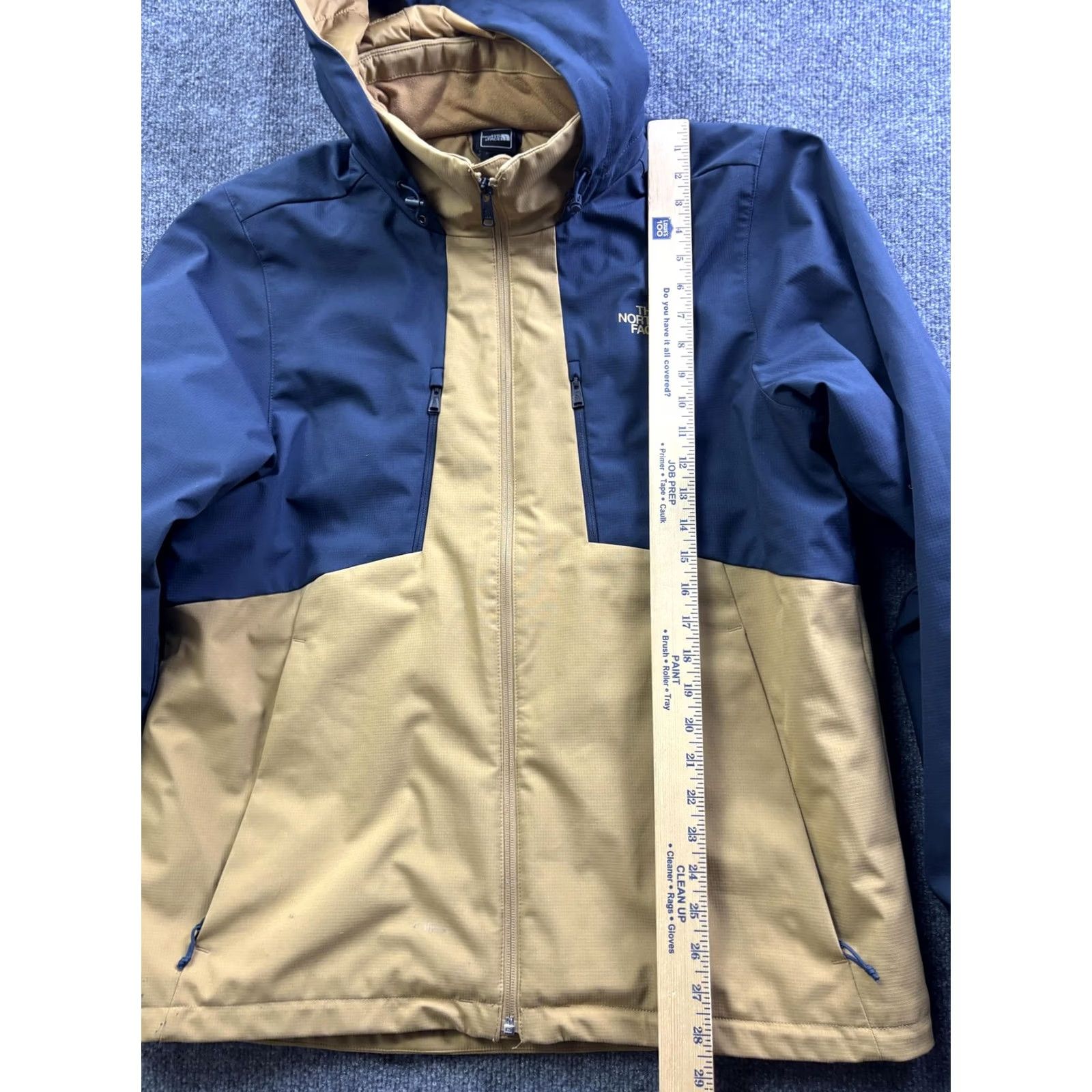 The North Face The North Face Windwall Jacket Mens L Blue Colorblock Hooded Full Zip Wind Resistant Pockets Seasonal Winter Regular Size US L / EU 52-54 / 3 - 4 Thumbnail