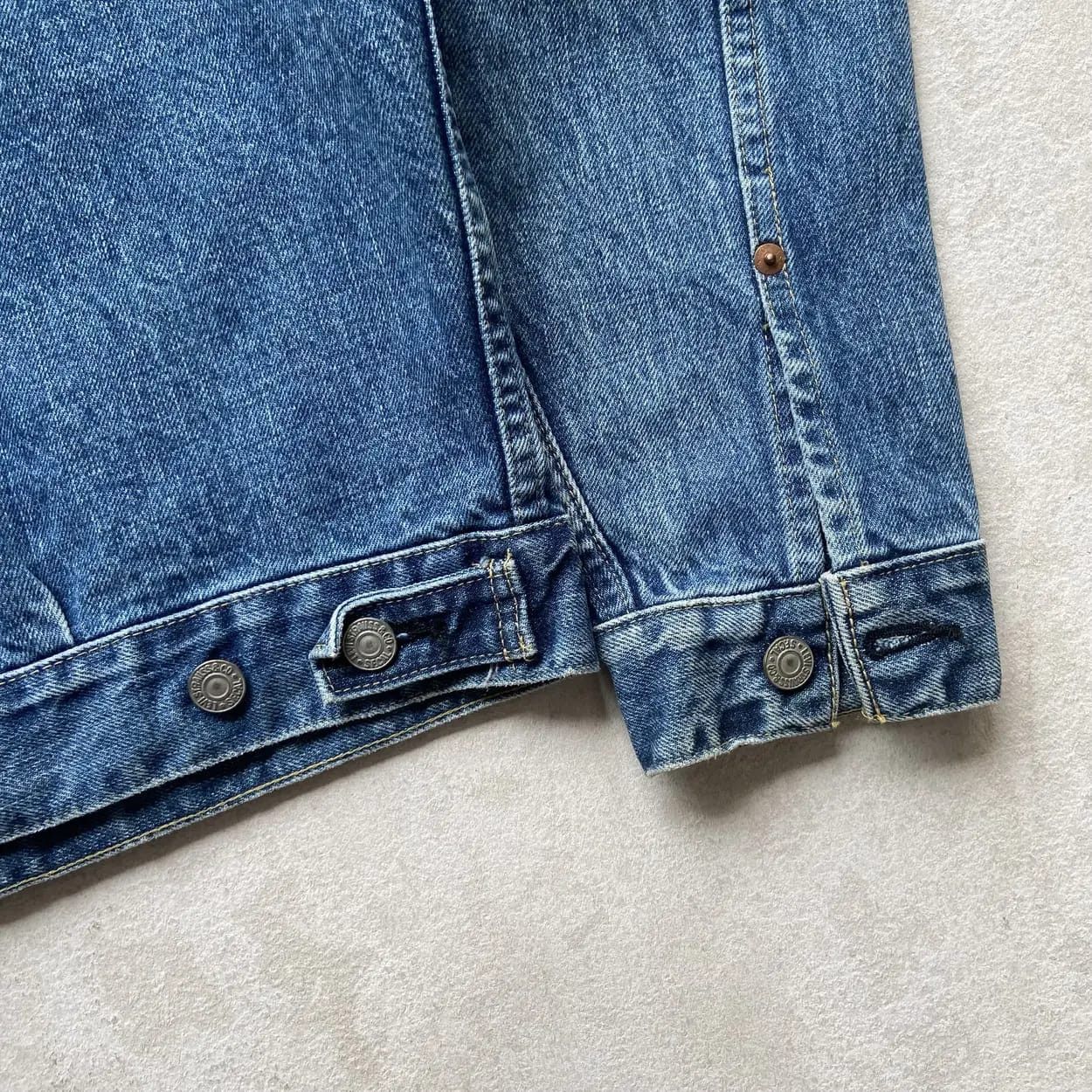 Levi's LEVI'S 507 Type 2 II Selvedge Denim Trucker Jacket Size US L / EU 52-54 / 3 - 9 Thumbnail