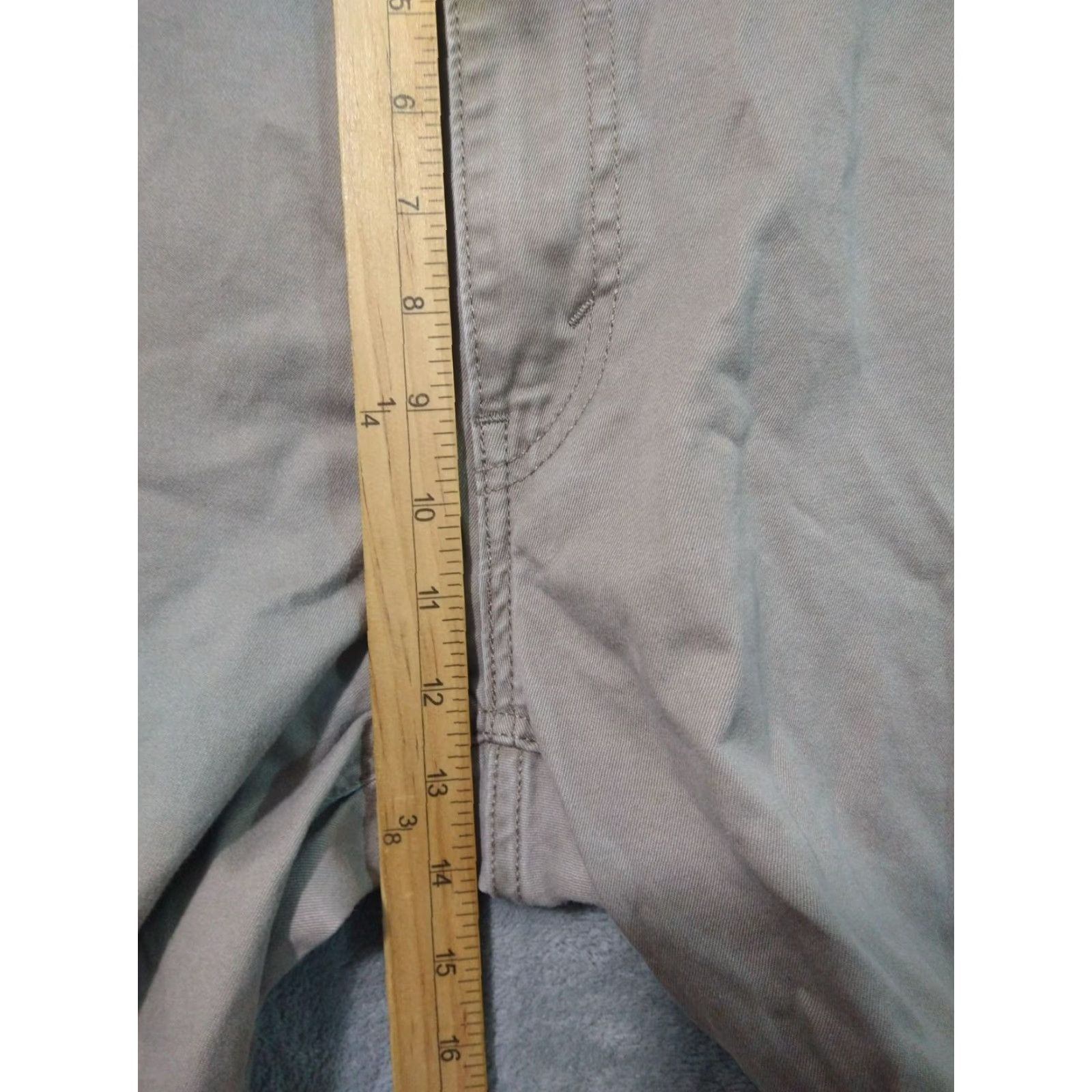 Levi's LEVI'S 541 Jeans Mens Athletic Fit Taper Leg Denim 42x25 Beige Inseam 25" Size US 42 / EU 58 - 4 Thumbnail