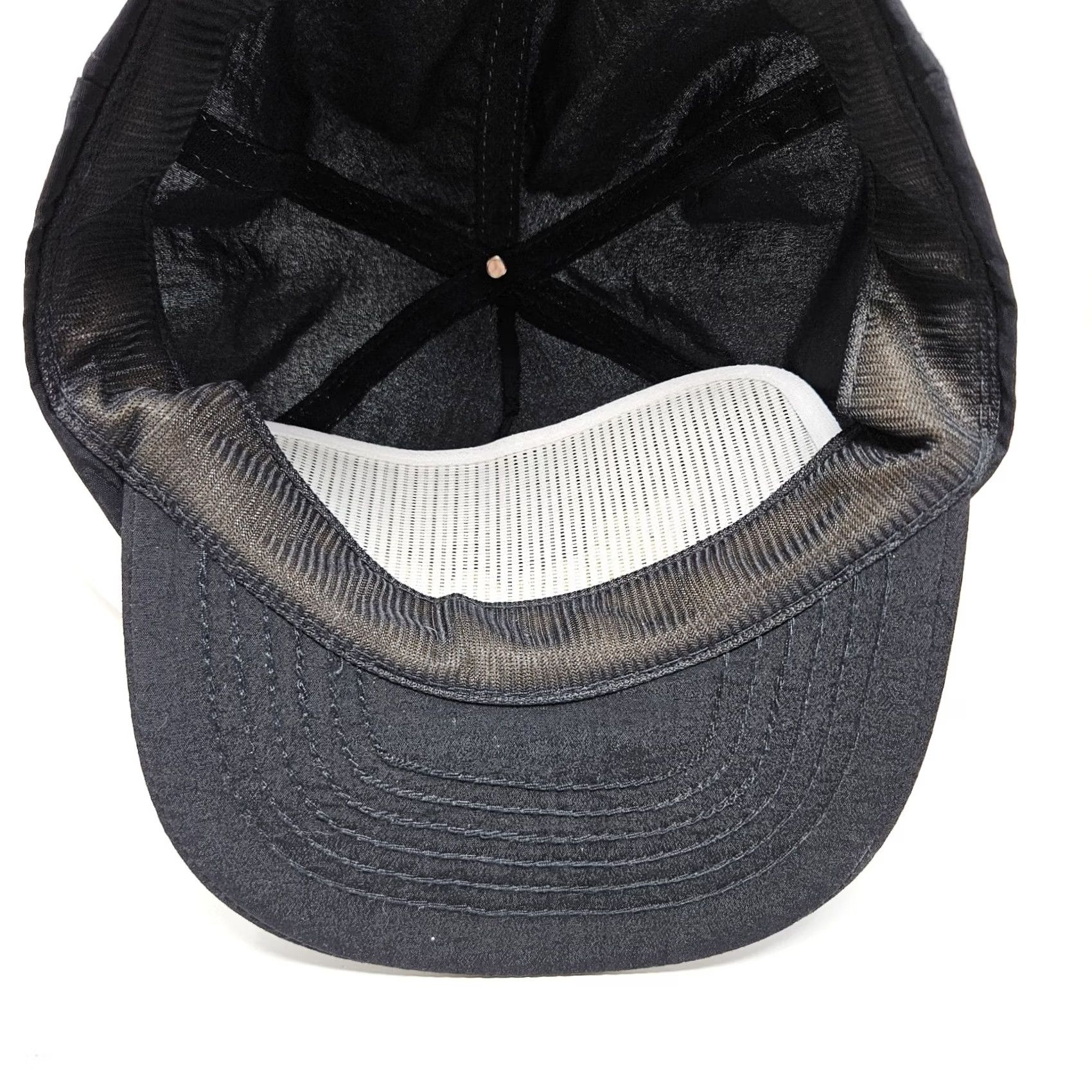 Vintage VINTAGE Winston Cigarette The Wrap "Only Winston Has It" 80s 90s Snapback Hat Men's Adjustable Black Nylon Snapback Hat Mens 90s Hat Size ONE SIZE - 6 Thumbnail
