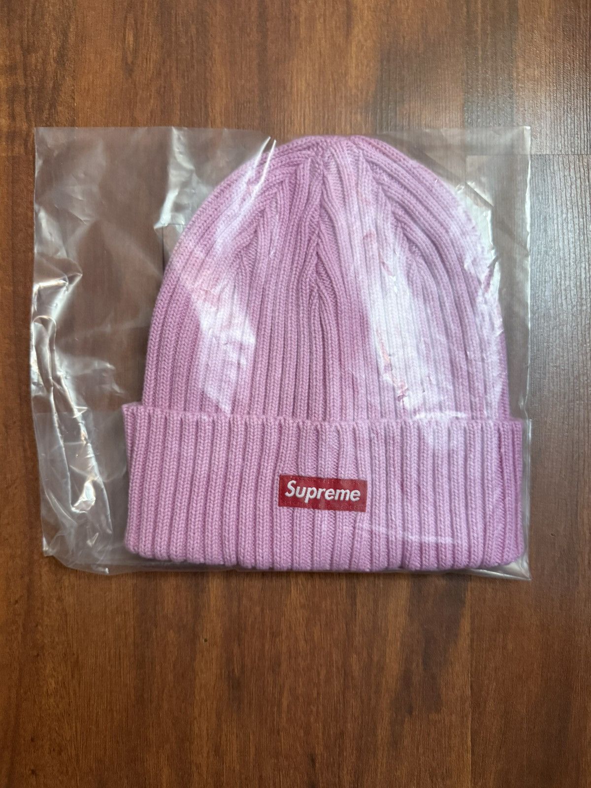 Supreme Overdyed Beanie Pink (#9799)