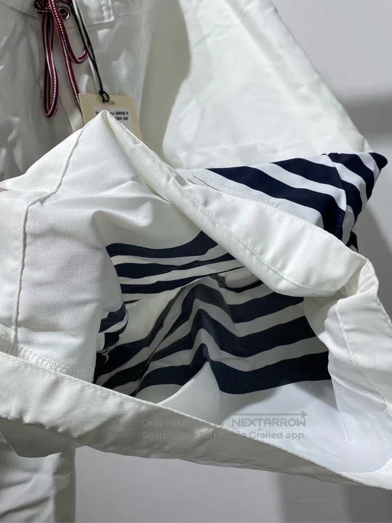 Thom Browne Thom Browne size 3 Drawstring Nylon Casual Shorts Size US 29 - 5 Thumbnail