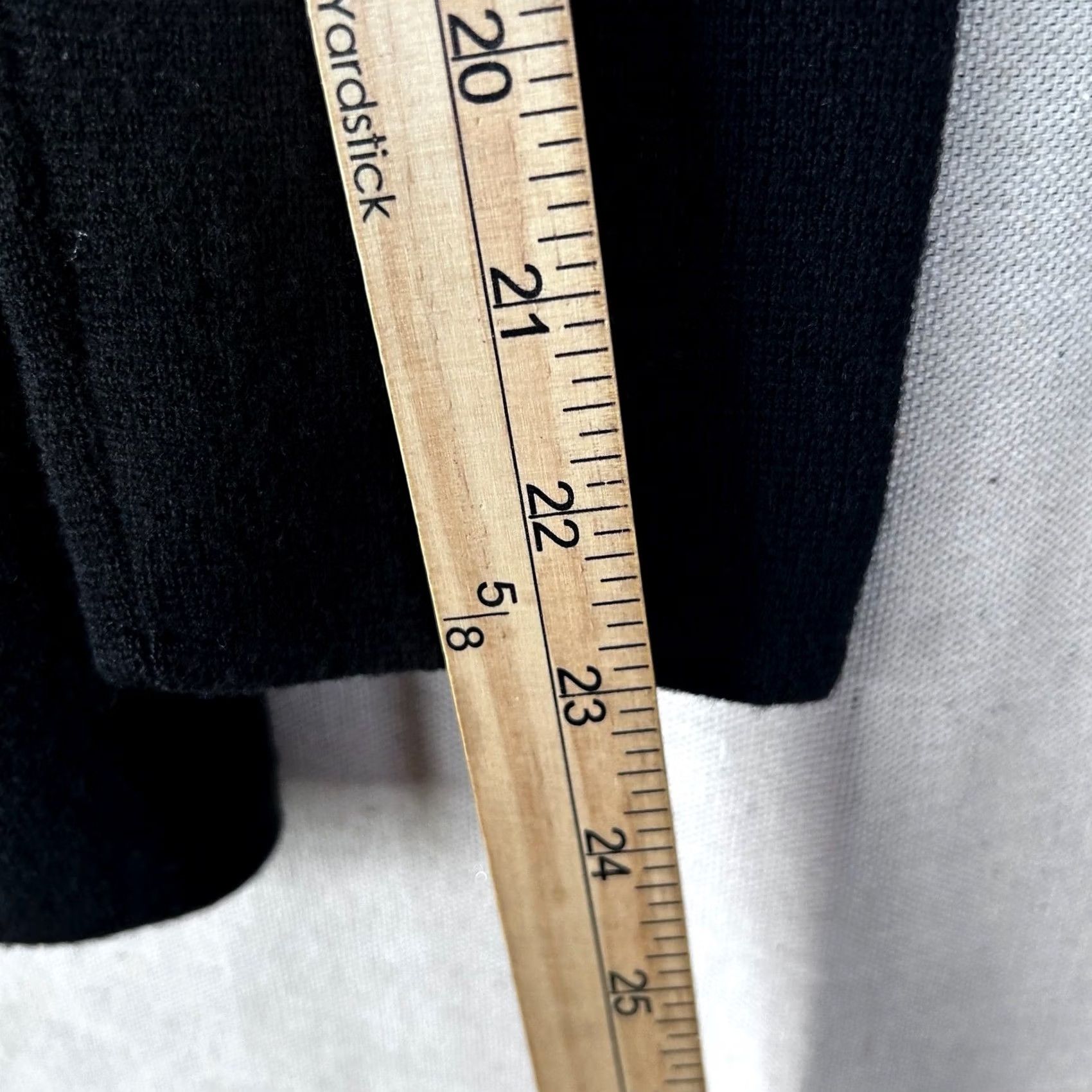 Lord & Taylor VINTAGE Lord & Taylor Cardigan Black Small Open Front Merino Wool Knit Cardigan Women Knitwear Ready-to-Wear Guys Lady? Size S / US 4 / IT 40 - 6 Thumbnail
