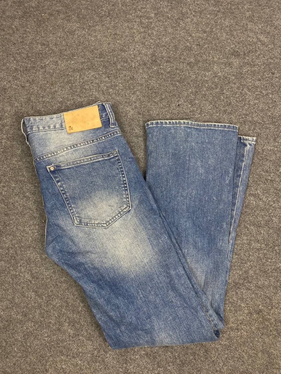 H&M & denim by h&m bootcut flare low waist denim nice design Size US 35 - 2 Thumbnail