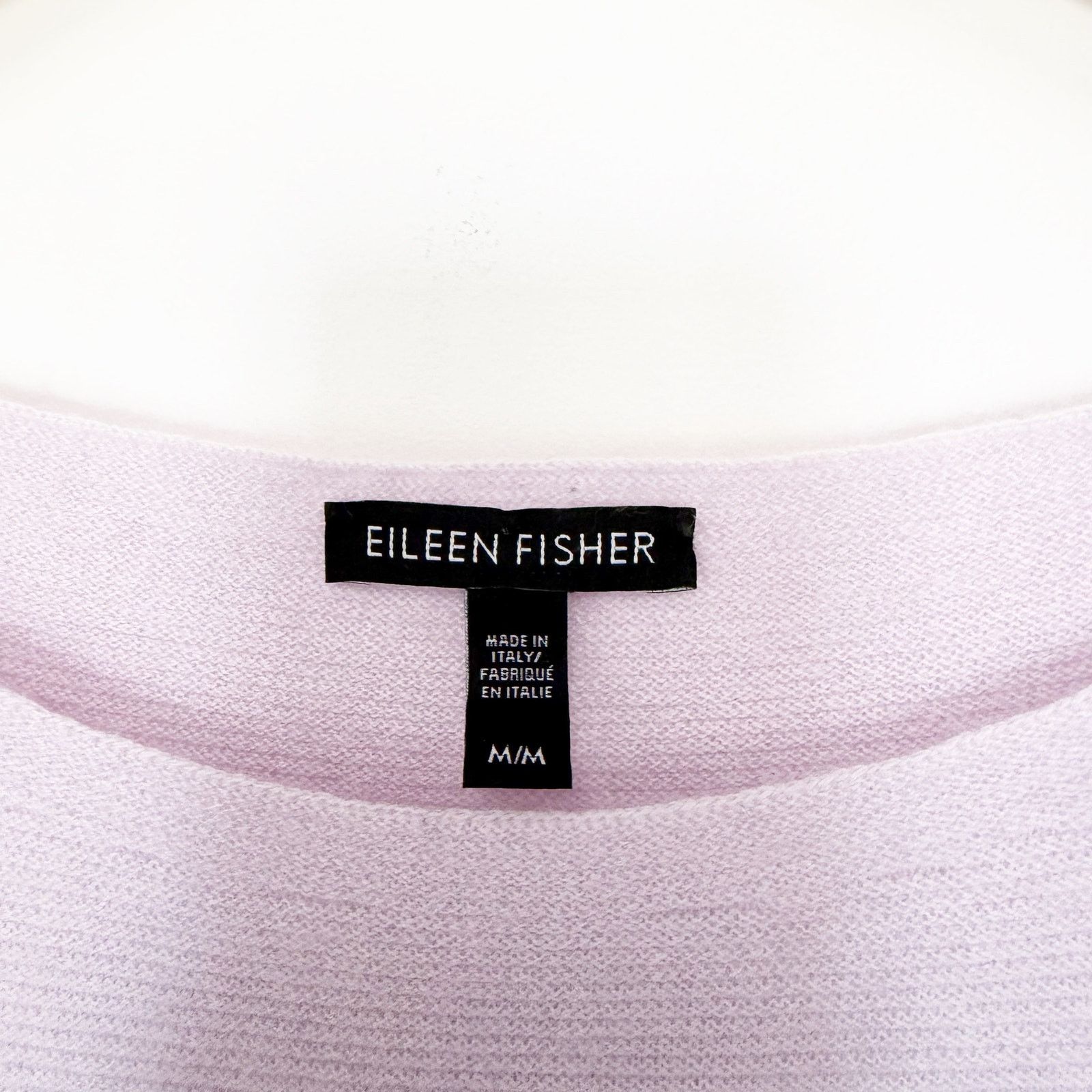 Eileen Fisher Eileen Fisher 100% Cashmere Ribbed Sweater Sz M Size M / US 6-8 / IT 42-44 - 2 Thumbnail