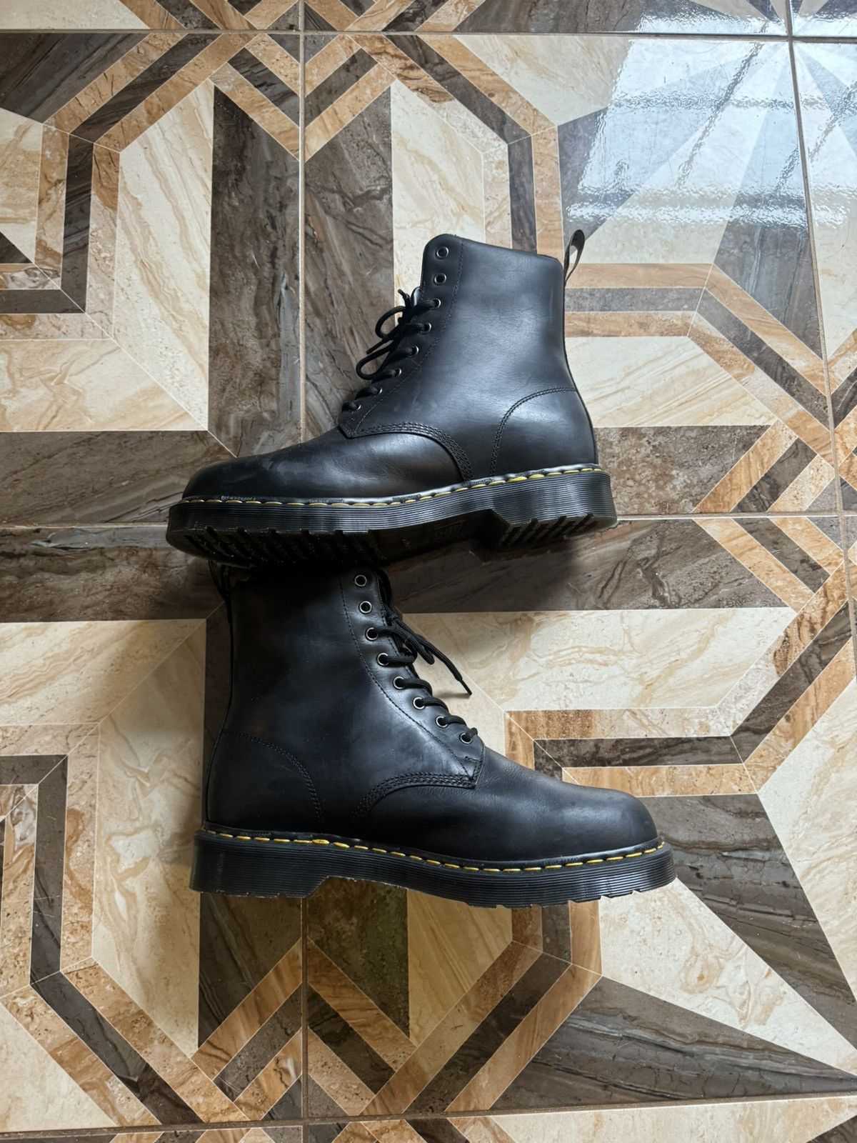 Vintage Doc Marten men’s combat boot Size US 12 / EU 45 - 1 Thumbnail