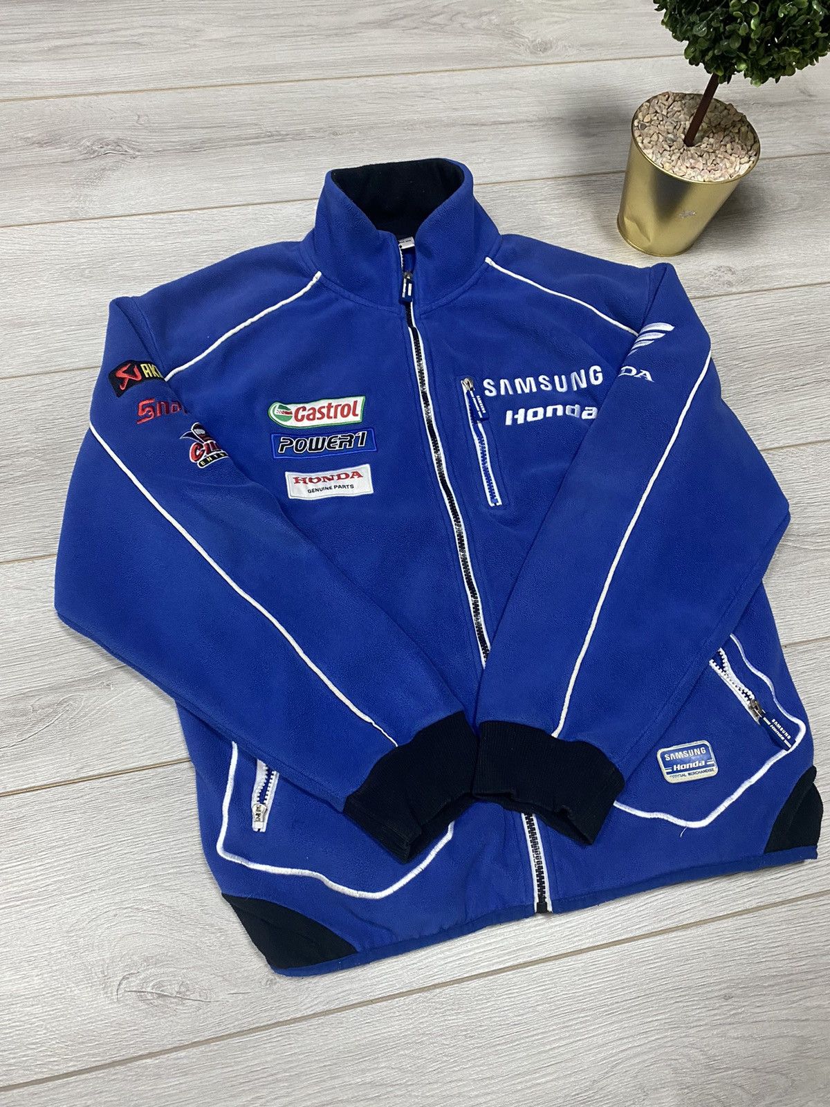 Samsung Samsung Honda vintage fleece zip Size US M / EU 48-50 / 2 - 6 Thumbnail