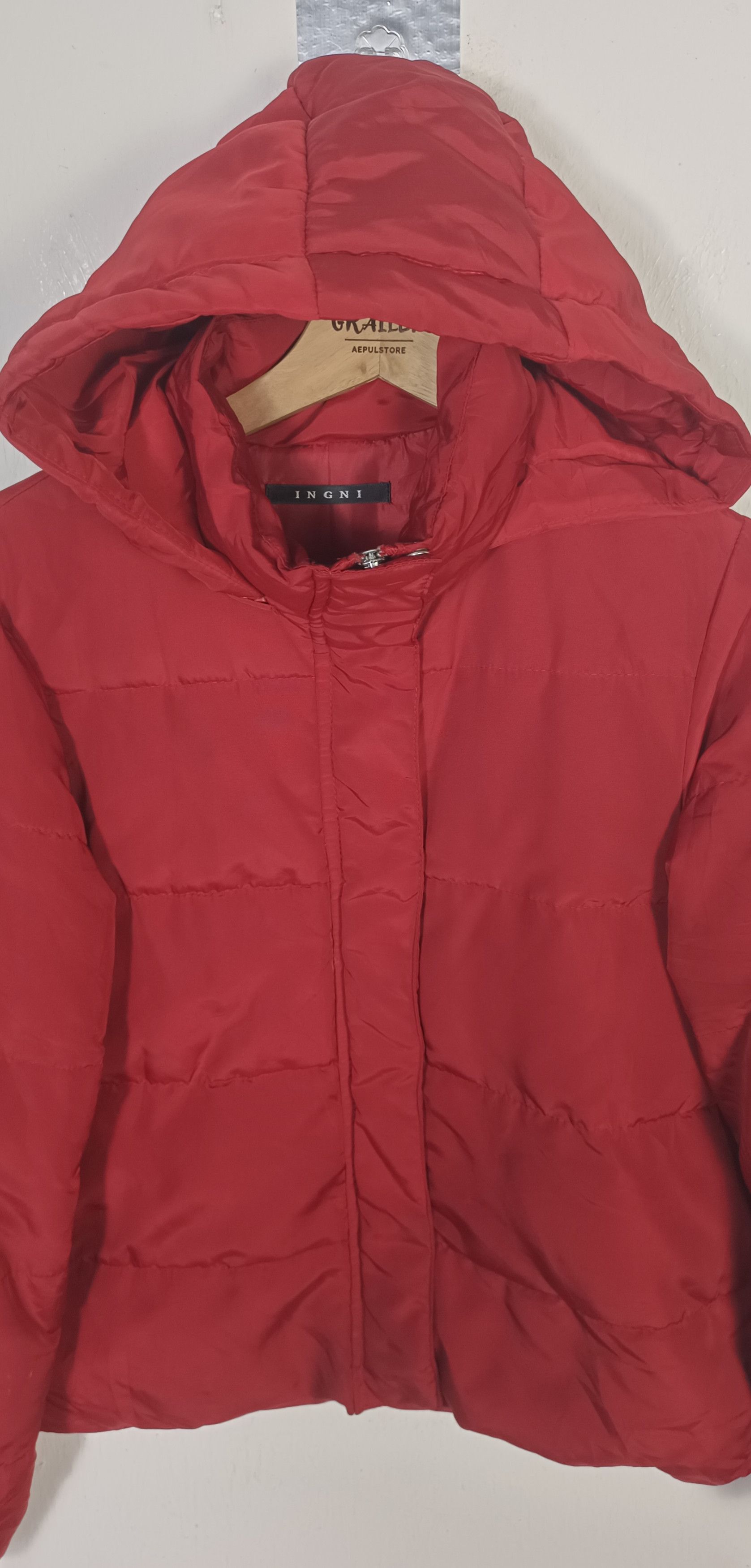 Japanese Brand INGNI PUFFER HOODIE JACKET Size US M / EU 48-50 / 2 - 8 Thumbnail