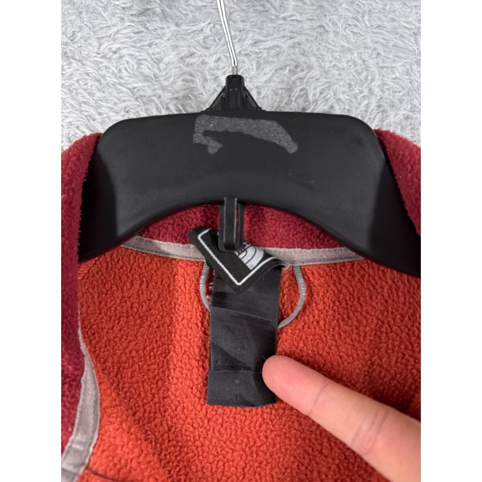 The North Face The North Face Jacket Women's Red The North Face Red Jacket L Polyester Fleece Full Zip Hooded Casual Winter Fall Spring 90s Outdoor Mens Womens Size L / US 10 / IT 46 - 7 Thumbnail