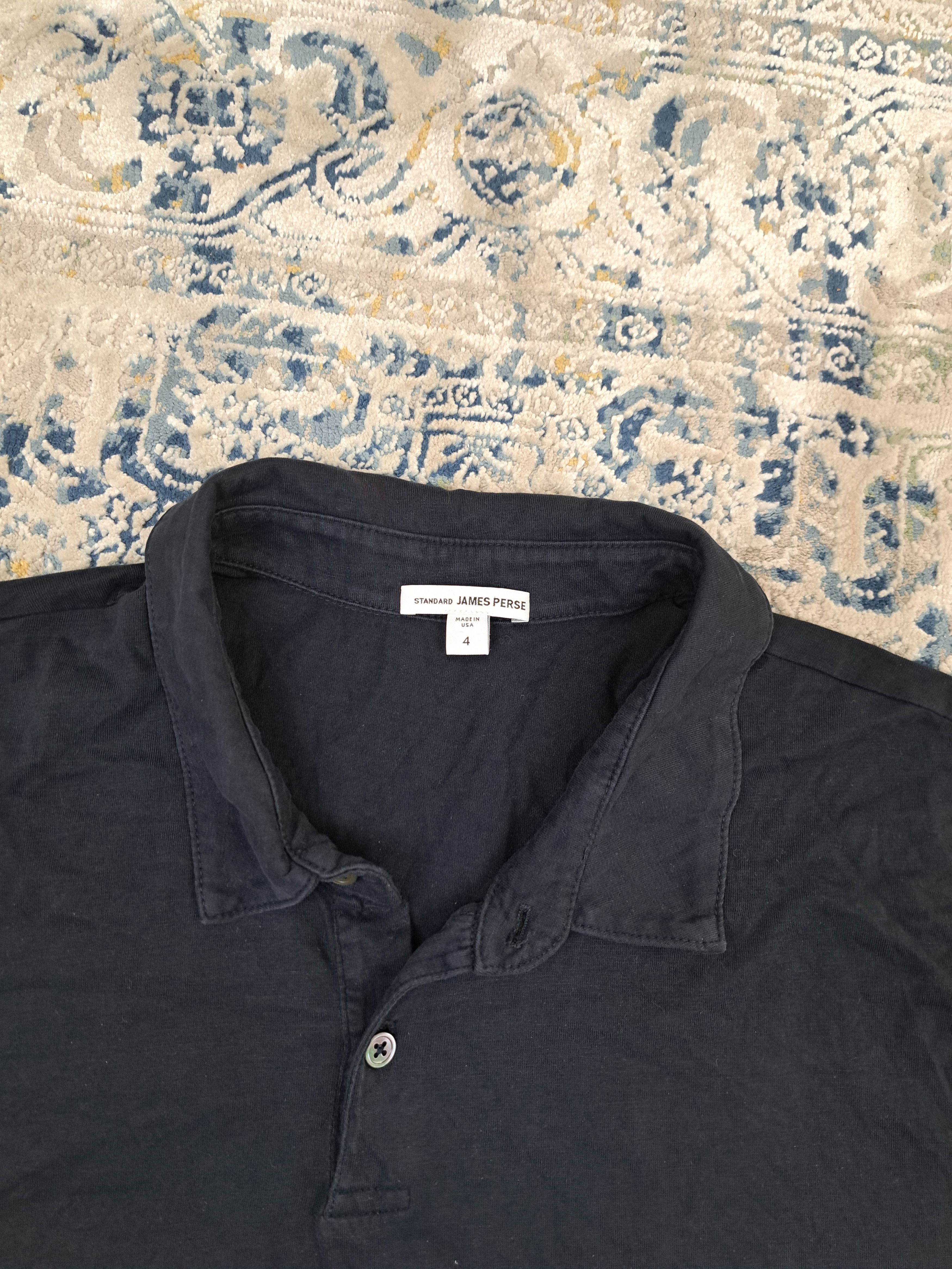 James Perse Standard James Perse Made in USA Archive Polo Shirt Designer Size US XL / EU 56 / 4 - 2 Thumbnail