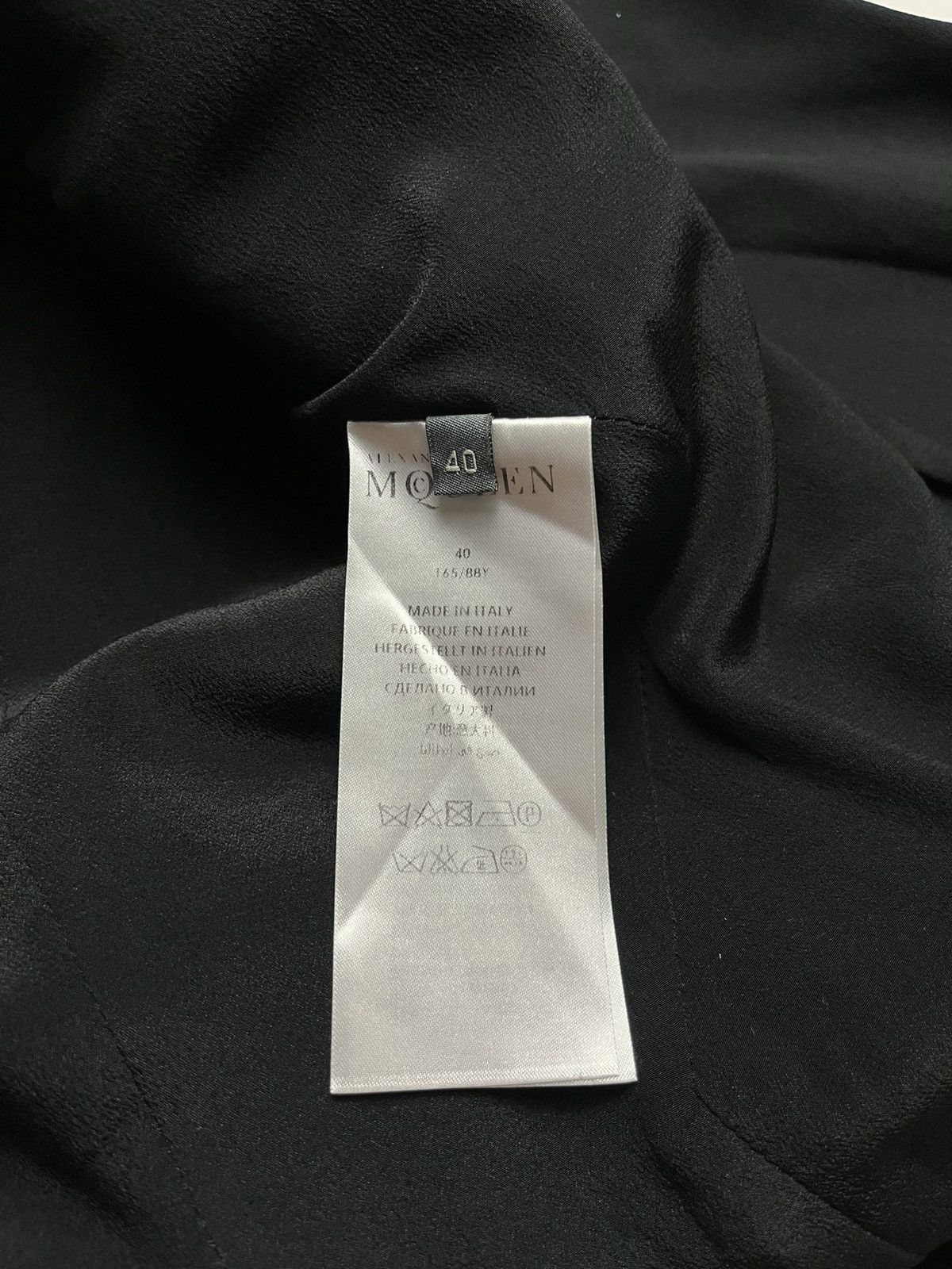 Alexander McQueen Alexander McQueen 2016 Leaf Crepe Single-Breasted Blazer Size L / US 10 / IT 46 - 14 Thumbnail