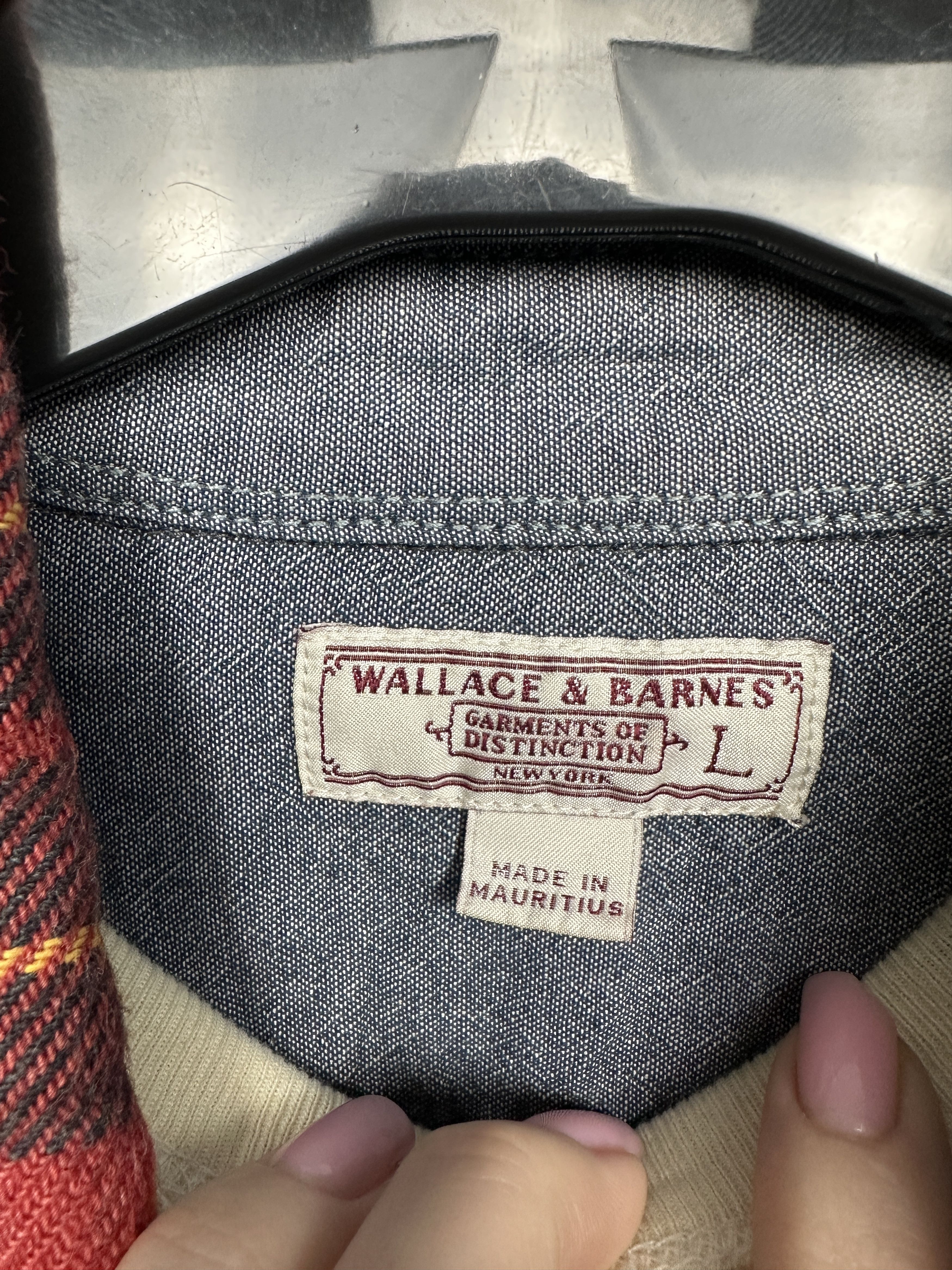 Wallace & Barnes Wallace & Barnes Mens Plaid Flannel Shirt Size US L / EU 52-54 / 3 - 3 Thumbnail