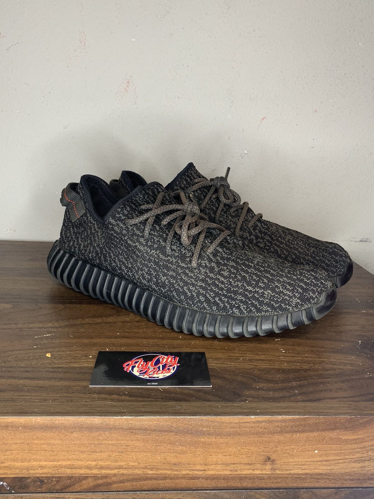 Adidas × Yeezy Adidas Yeezy 350 Pirate Black 2015 Size US 13 / EU 46 - 6 Thumbnail