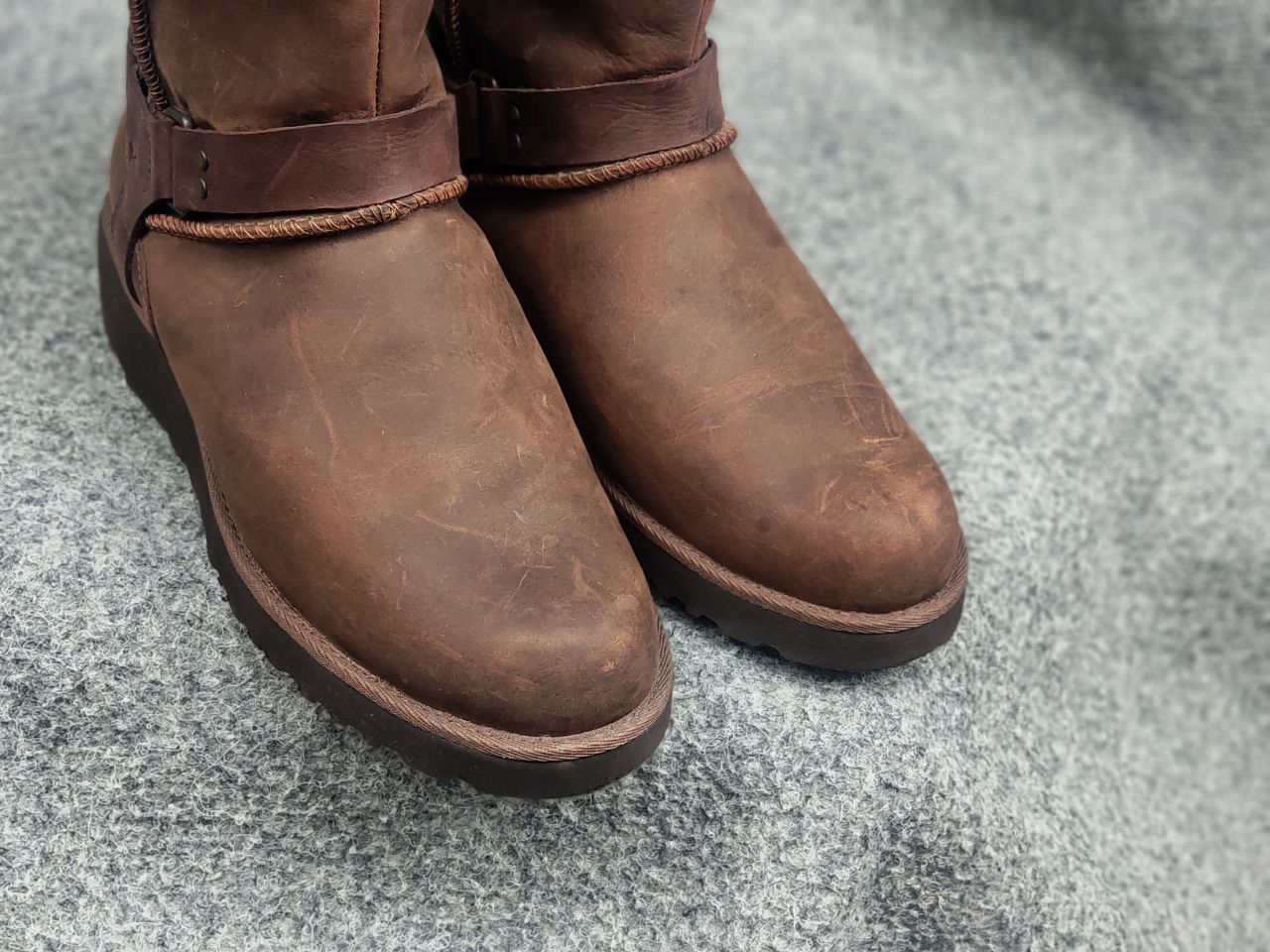 Ugg UGG Jasper Waterproof Leather Winter Fur-lined buckles Boots Size US 6 / IT 36 - 15 Thumbnail