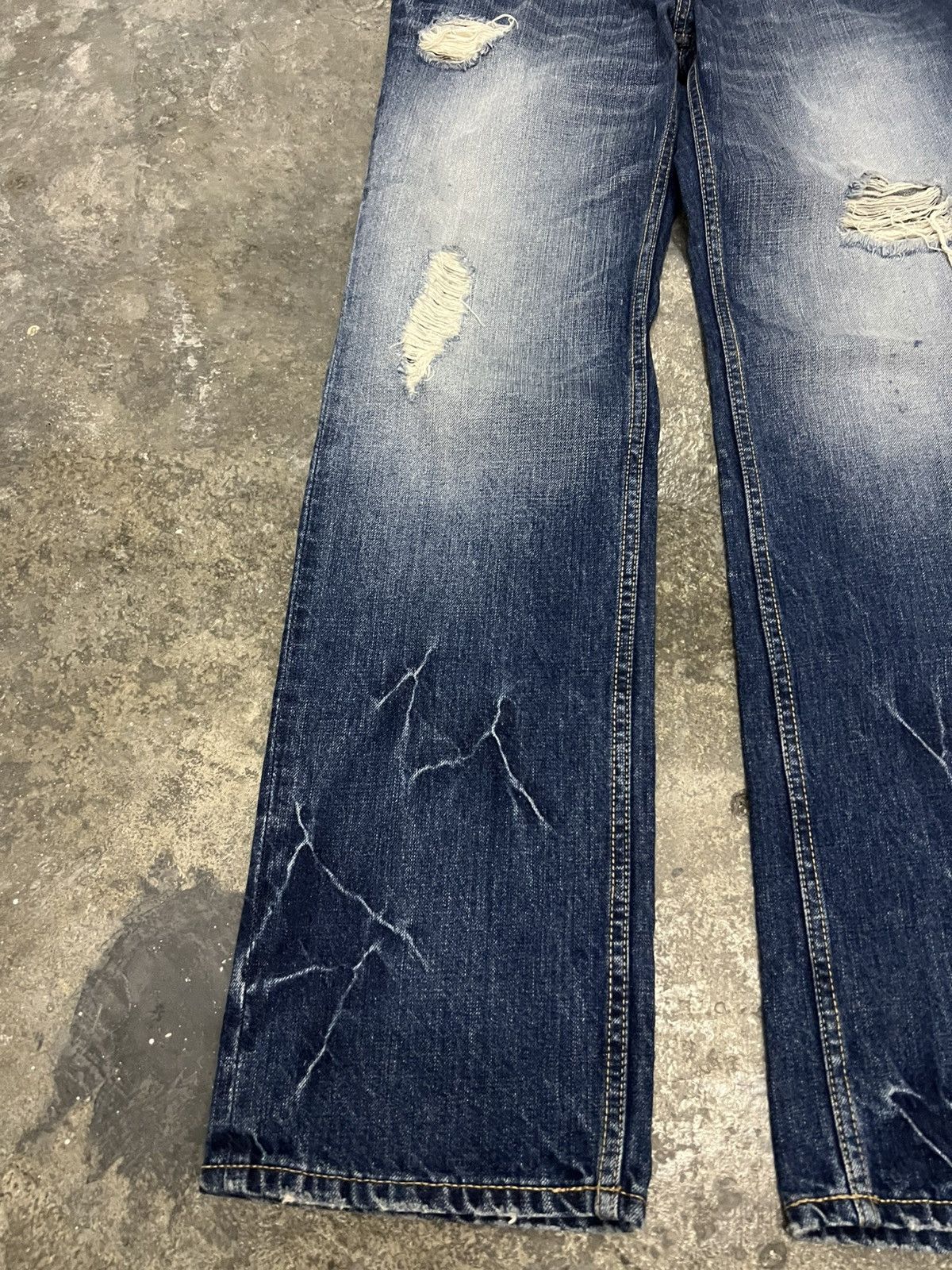PPFM PPFM DISTRESSED PUNK JEAN🔥 Size US 32 / EU 48 - 3 Thumbnail