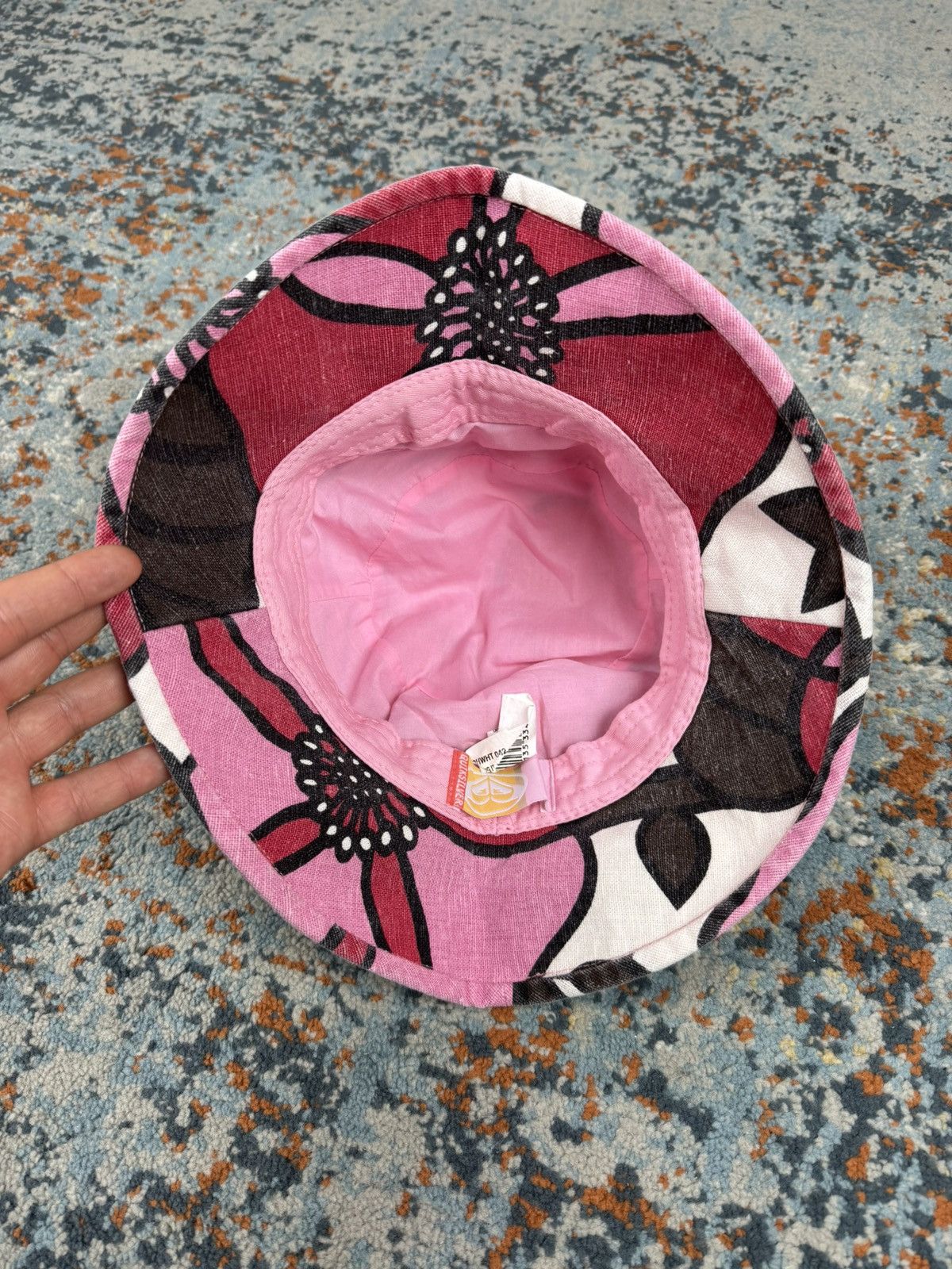 Quiksilver × Vintage Vintage y2k Quiksilver floral print bucket hat Size ONE SIZE - 5 Thumbnail