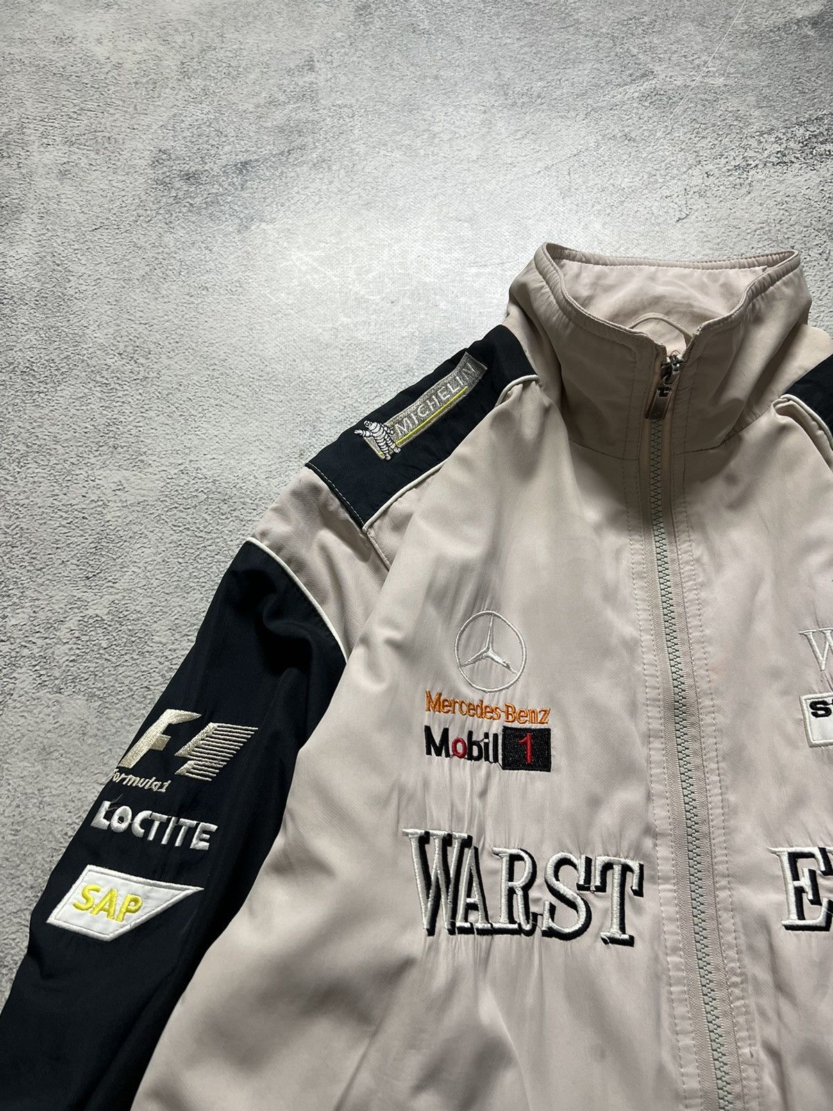 Mercedes-Benz Vintage Y2k Mercedes Benz McLaren Warsteiner Racing Bomber Size US S / EU 44-46 / 1 - 6 Thumbnail