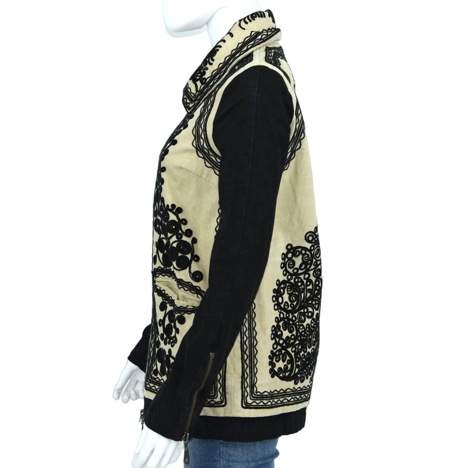 Free People Free People Stitched Quills Embroidered Jacket Size XS Size XS / US 0-2 / IT 36-38 - 7 Thumbnail