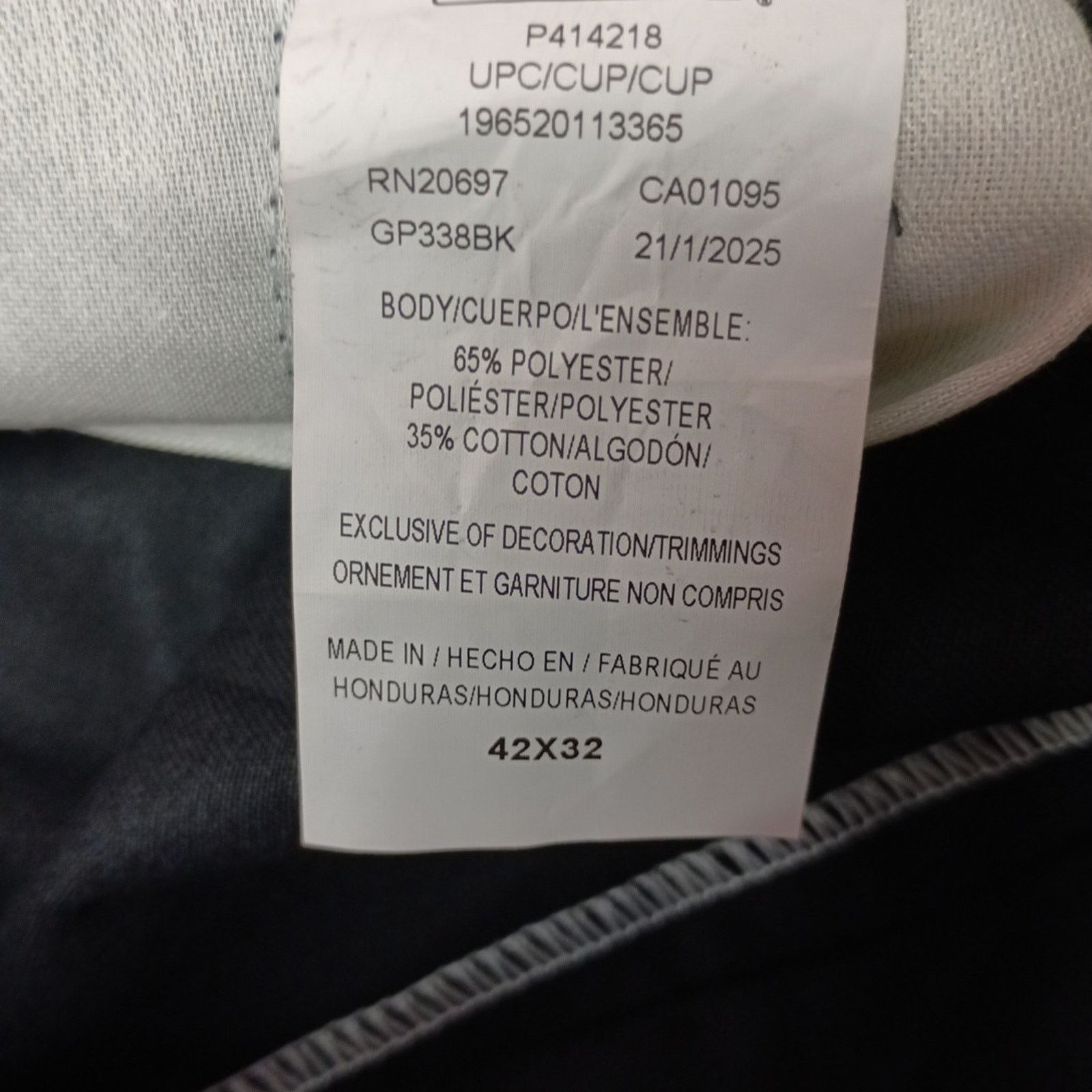 Dickies Dickies Men's Black Cargo Pants Size 42x32 Regular Straight Size US 42 / EU 58 - 5 Thumbnail