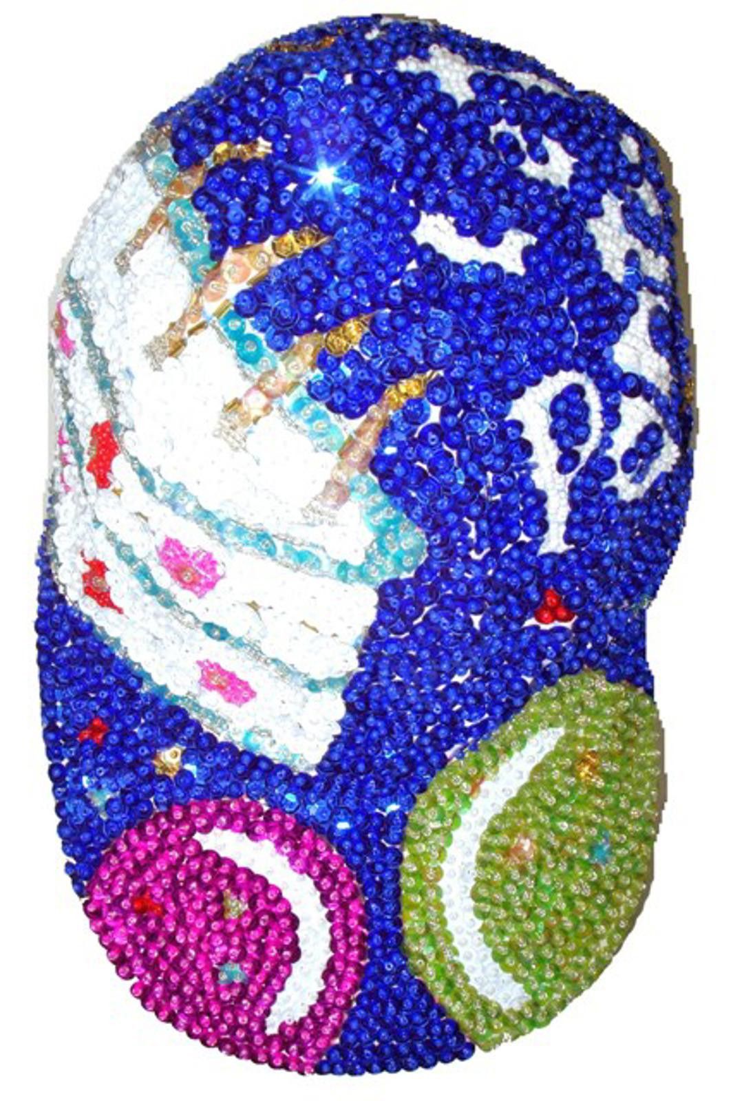 Designer Sequin Baseball Cap LET'S PARTY Size ONE SIZE - 1 Preview