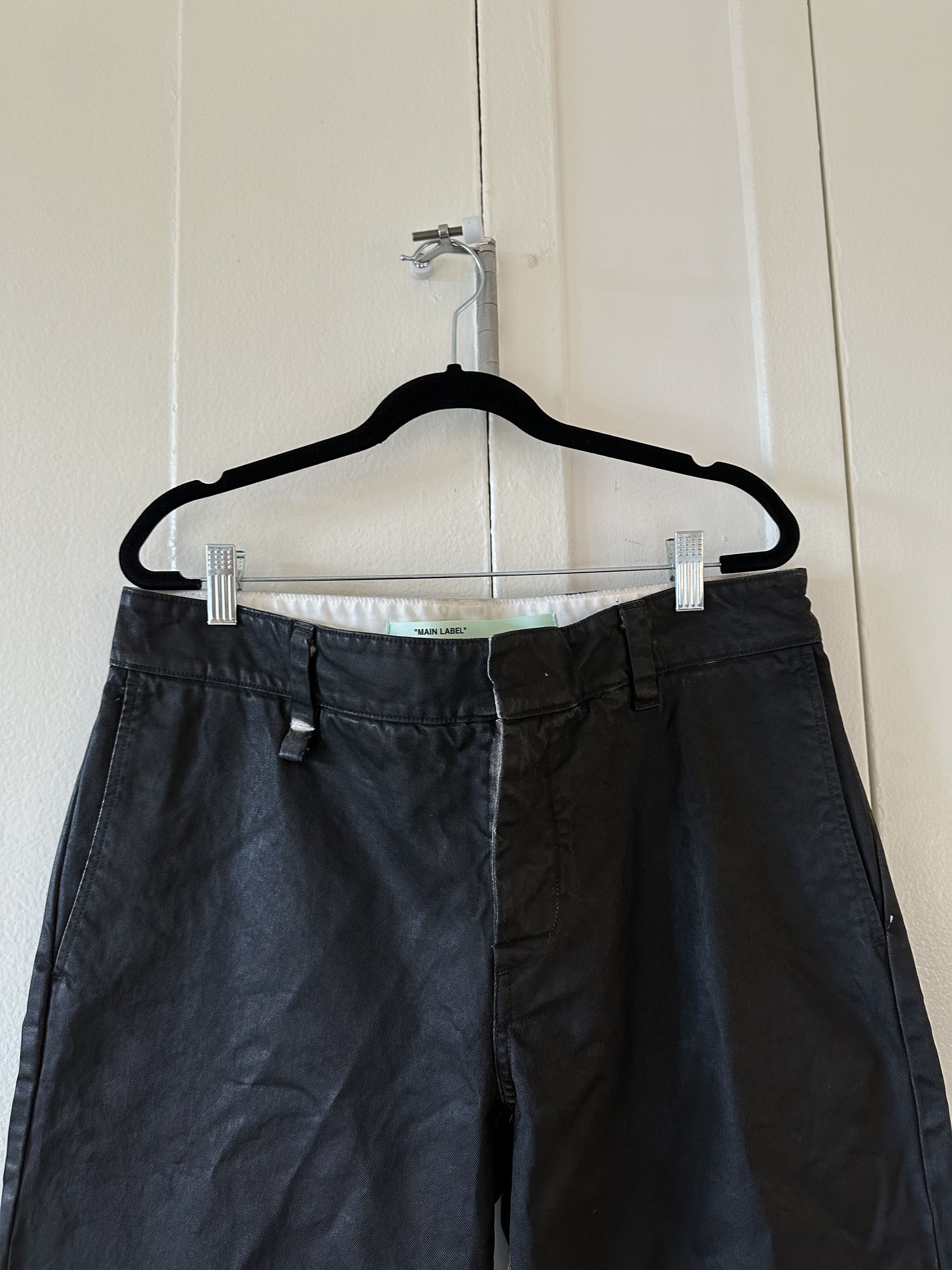 Off-White Off-White Canvas Work Pants Size US 34 / EU 50 - 2 Thumbnail