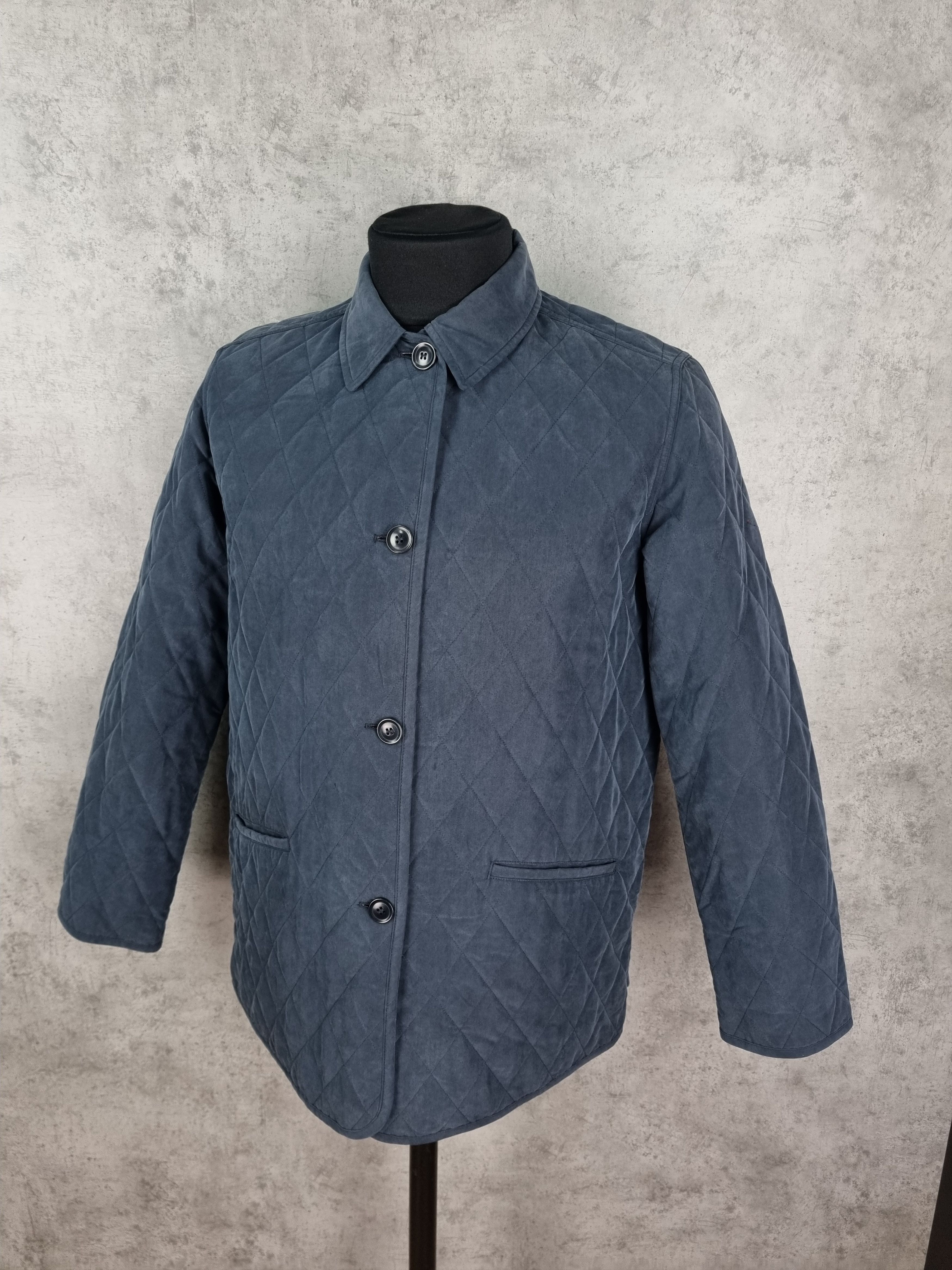 Allegri × Vintage 90s Allegri Quilted Jacket made in Italy Like Burberry Size US S / EU 44-46 / 1 - 6 Thumbnail