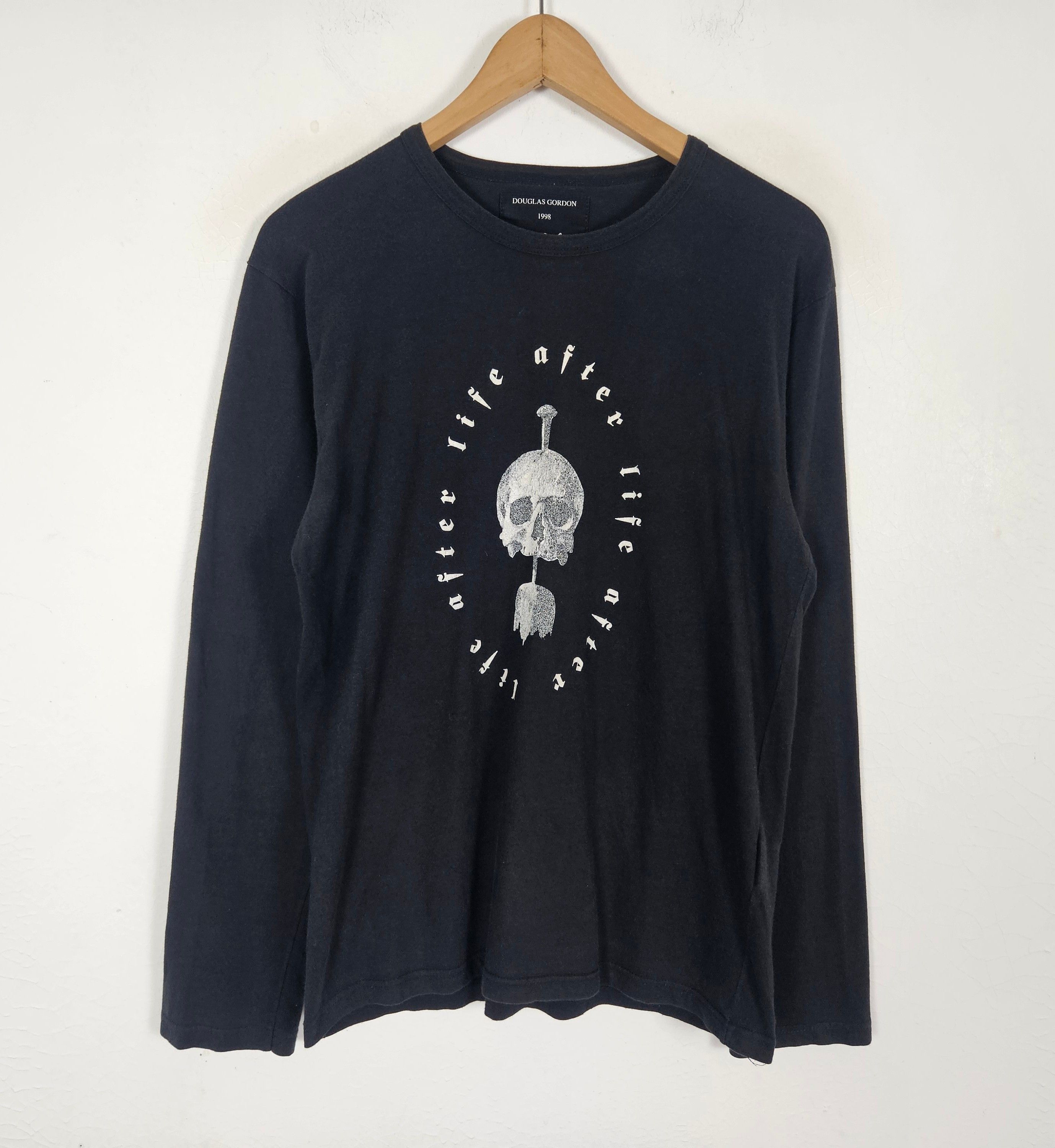 agnes b. Agnes B Douglas Gordon 1998 afer life Tee shirt Size US M / EU 48-50 / 2 - 3 Thumbnail
