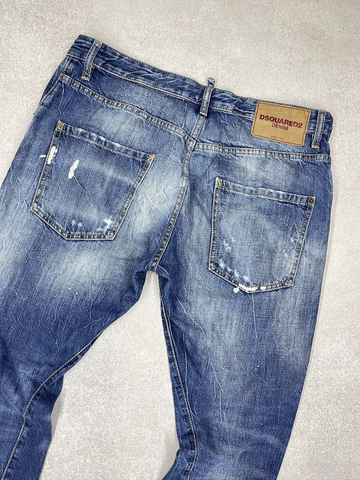Dsquared2 Dsquared2 Classic Kenny Jeans Denim Distressed Size US 34 / EU 50 - 3 Thumbnail