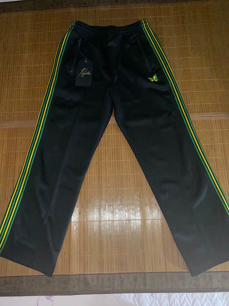 Needles Needles 23SS Butterfly Embroidered Casual Pants - dmc Size US 26 / EU 42 - 1 Thumbnail