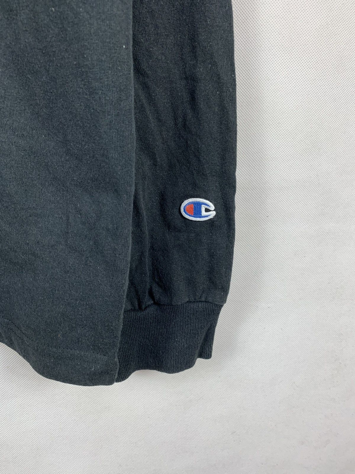 Champion Steals! Champion Longsleeves Mini Script Tee Size US L / EU 52-54 / 3 - 3 Thumbnail
