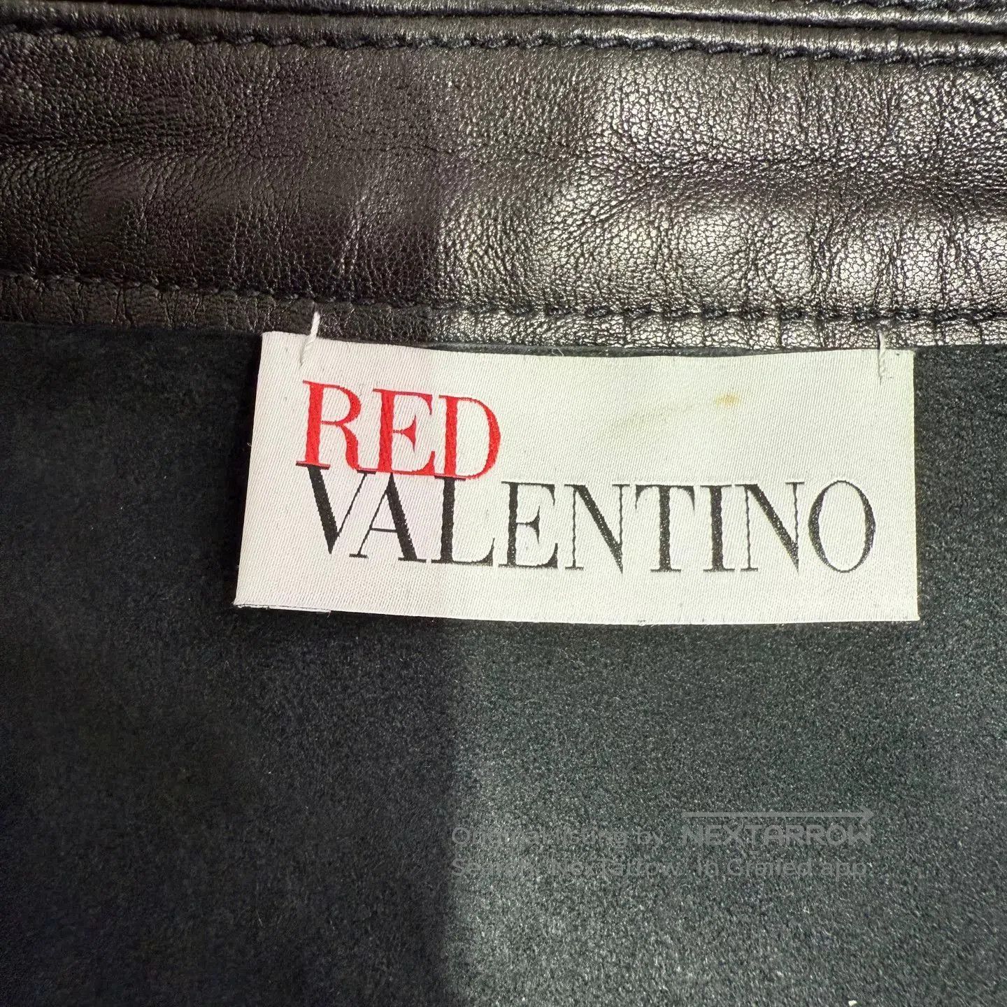 RED Valentino Red Valentino Black Leather Vest. Size M / US 6-8 / IT 42-44 - 3 Thumbnail