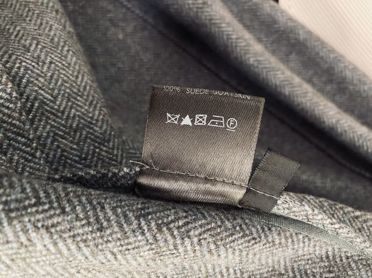 Loro Piana Loro Piana 🇮🇹 Herringbone Cashmere Goatskin Madrid Jkt 56 NEW Size US XL / EU 56 / 4 - 11 Thumbnail