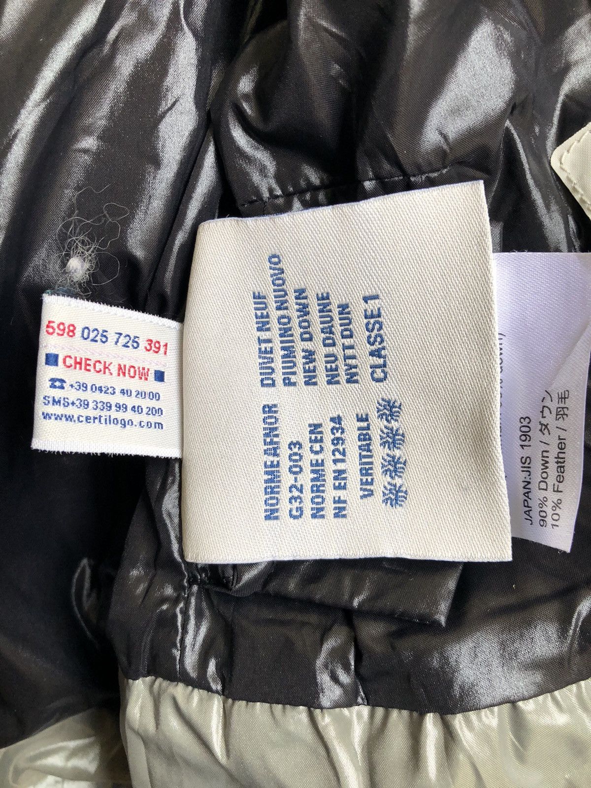 Moncler × Vintage Moncler short down jacket coat Size US S / EU 44-46 / 1 - 7 Thumbnail