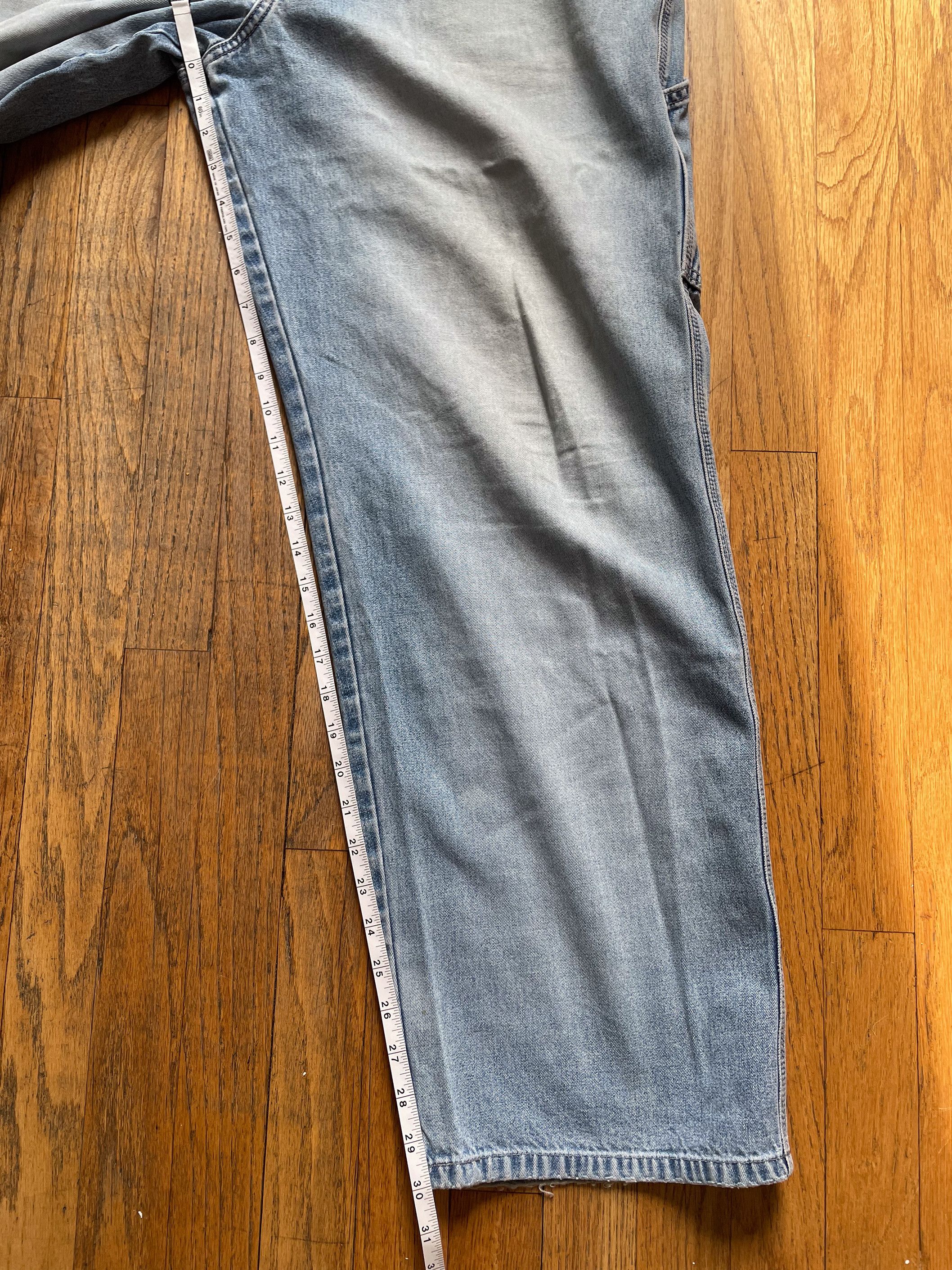 Levi's Levi's Silvertab Baggy Carpenter Denim Jeans 36x32 Size US 36 / EU 52 - 6 Thumbnail
