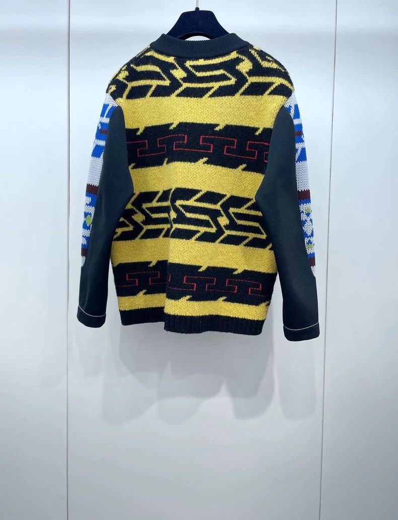 Louis Vuitton Louis Vuitton Knitted color-block cardigan sweater Size M / US 6-8 / IT 42-44 - 2 Thumbnail