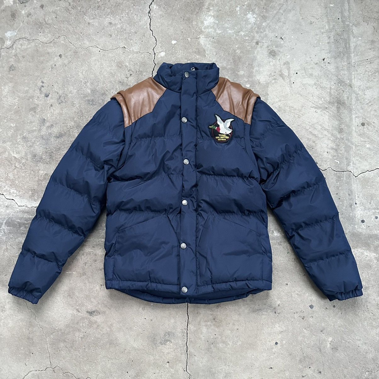 Chevignon Chevignon jacket/vest vintage puffer 2 in 1 Togs Size US S / EU 44-46 / 1 - 1 Thumbnail