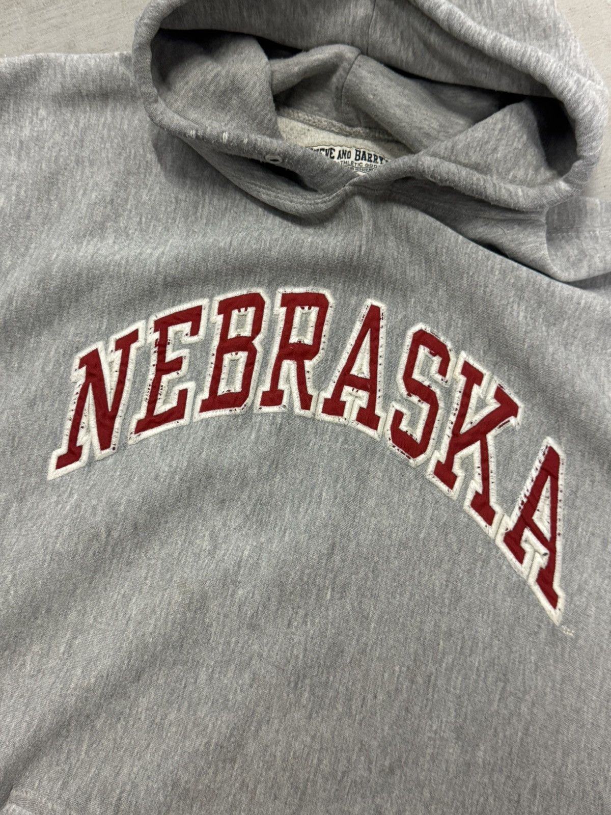 Vintage Vintage Distressed Nebraska Hoodie Size US XL / EU 56 / 4 - 3 Thumbnail