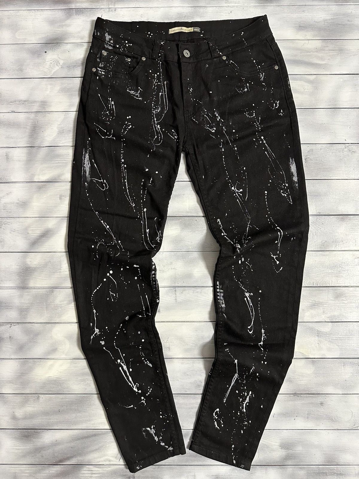 Christian Audigier Rare Jeans Christian Audigier 1958 Japan Avant-Garde style. Size US 30 / EU 46 - 1 Thumbnail