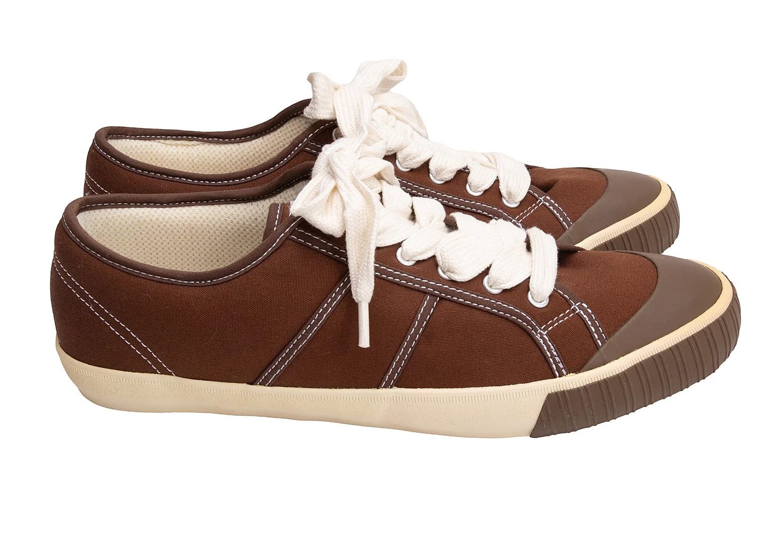 Ganryu Canvas Sneakers in Brown Size L (28th Position) Size US 10 / EU 43 - 5 Thumbnail