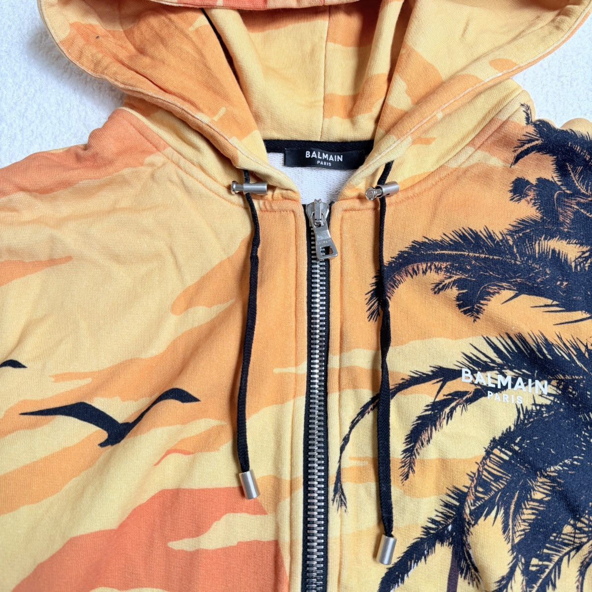 Balmain Balmain Terry Beach Sunset Zippered Jacket Size US XL / EU 56 / 4 - 3 Thumbnail