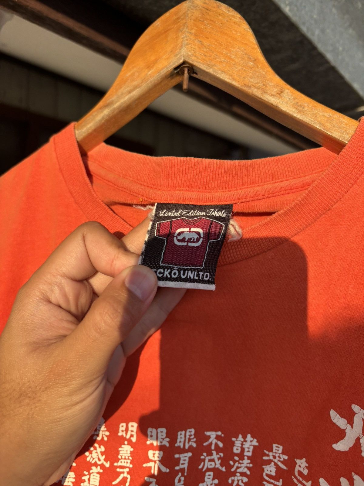 Ecko Unltd. Vintage ECKO UNLTD chinese script rare design hip hop rap Size US L / EU 52-54 / 3 - 3 Thumbnail