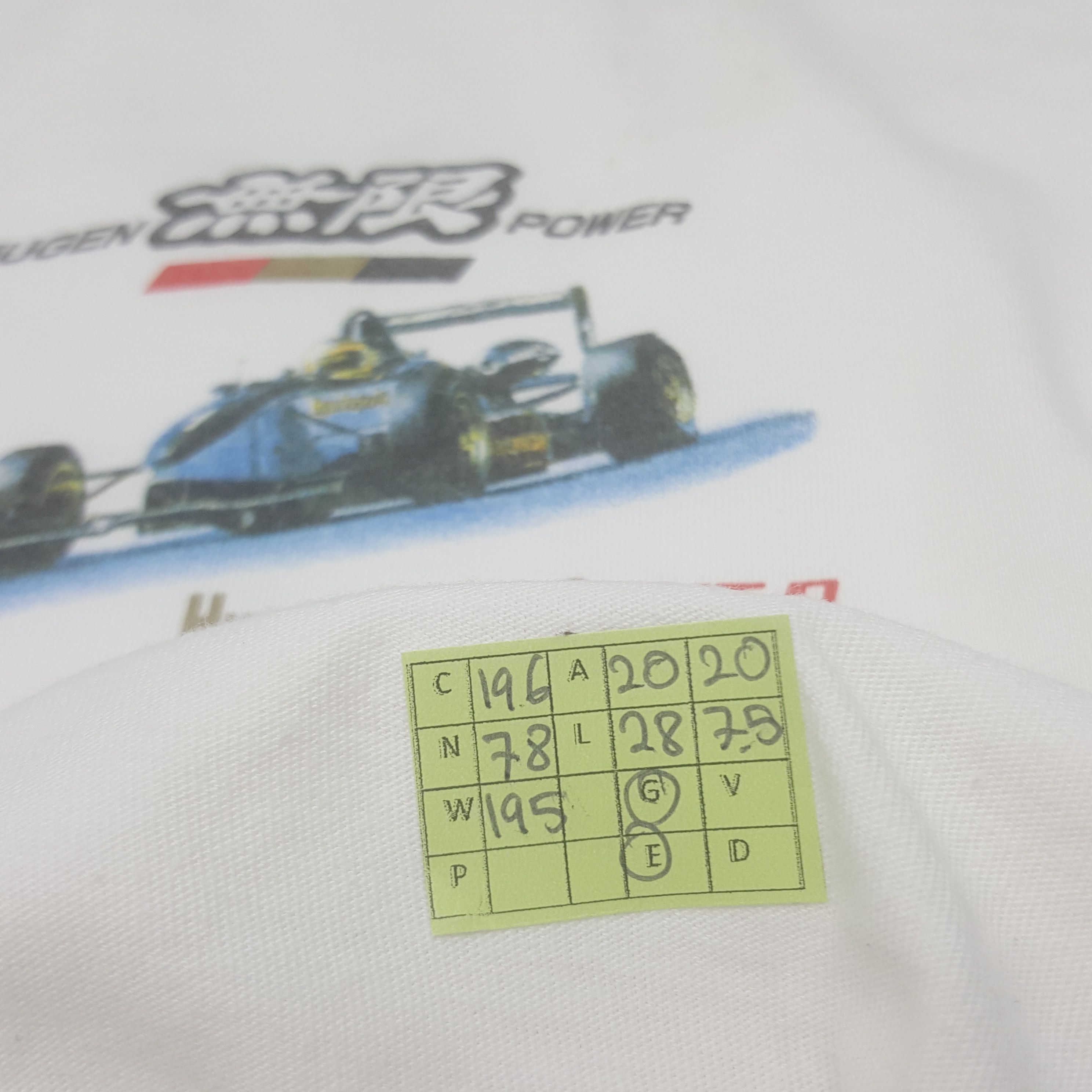 Honda × Vintage Vintage Mugen Honda Motorsports Racing Formula One T-shirt Size US M / EU 48-50 / 2 - 6 Thumbnail