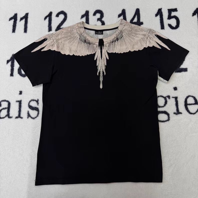 Marcelo Burlon White Wings Short Sleeve T-shirt Q10 Size US XS / EU 42 / 0 - 1 Thumbnail