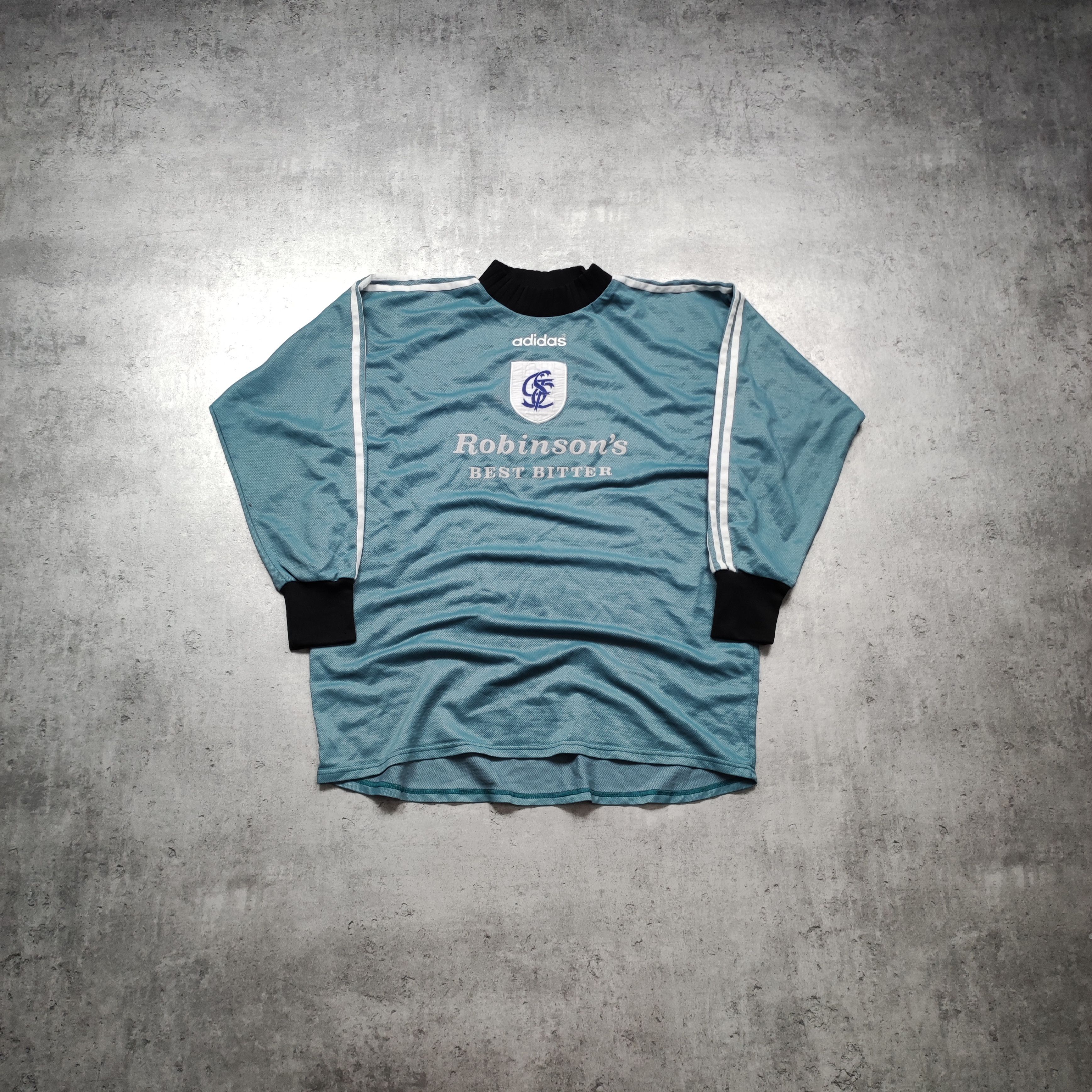 Vintage Vintage Rare Stockport County FC Football GK 1996 Jersey Size US XXL / EU 58 / 5 - 1 Thumbnail