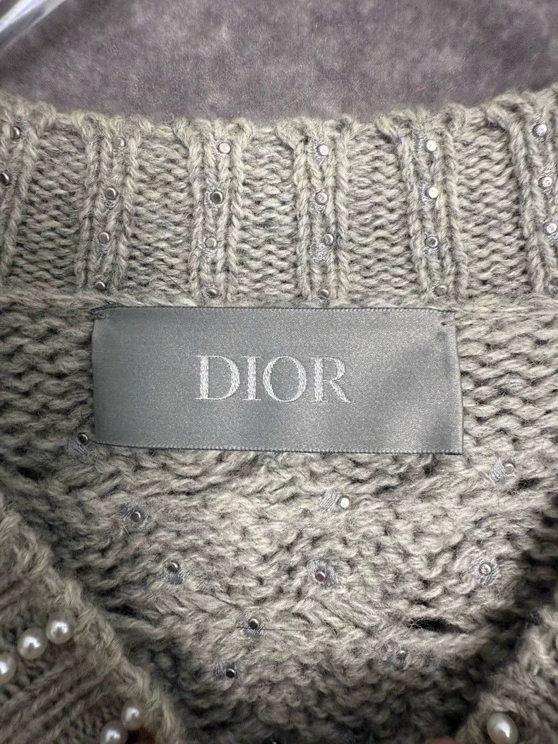 Dior Dior Pearl Heavy Industry Sweater Size M / US 6-8 / IT 42-44 - 3 Thumbnail