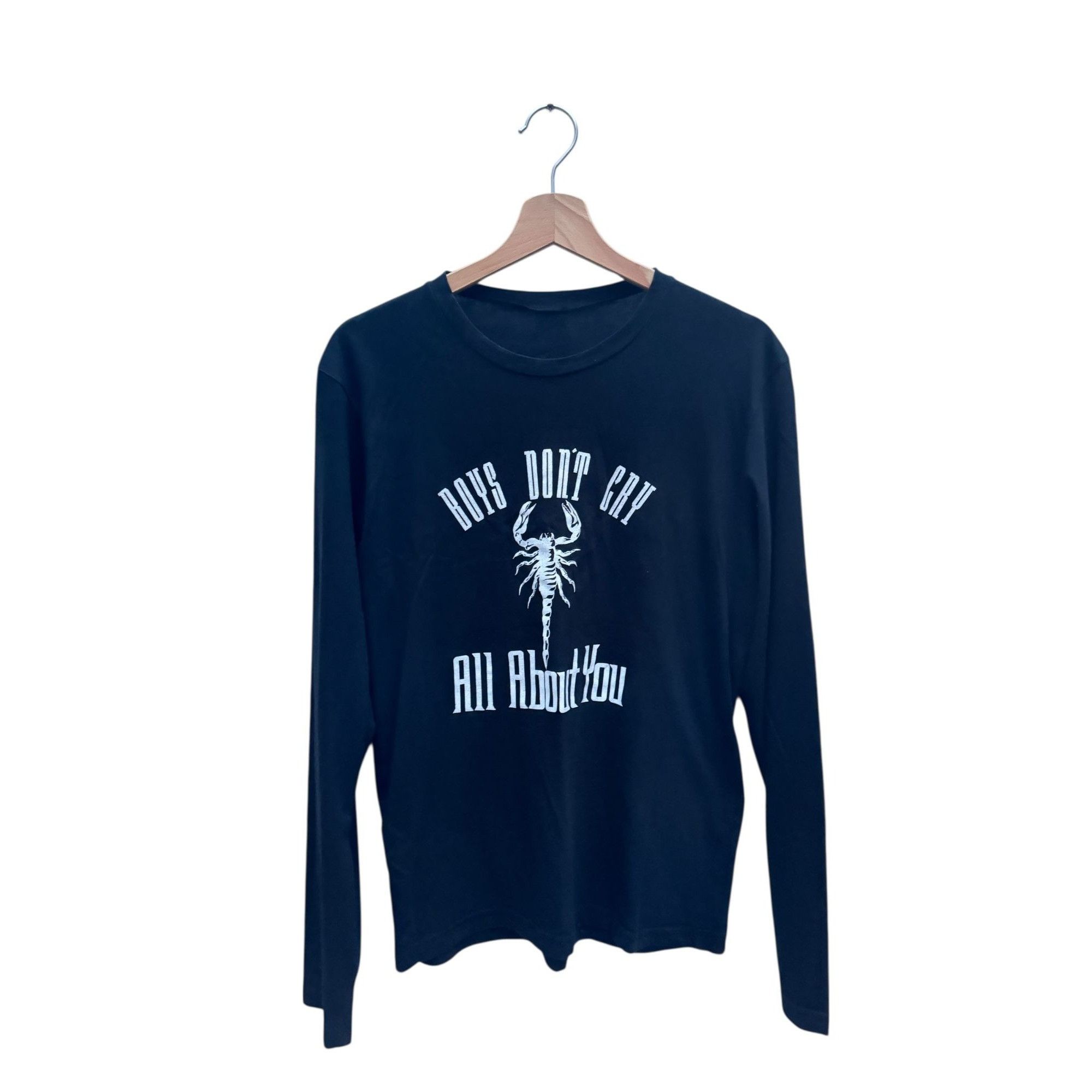 Jil Sander “Stay on the Wild Side” Black Long-Sleeve Tee Size US M / EU 48-50 / 2 - 2 Thumbnail