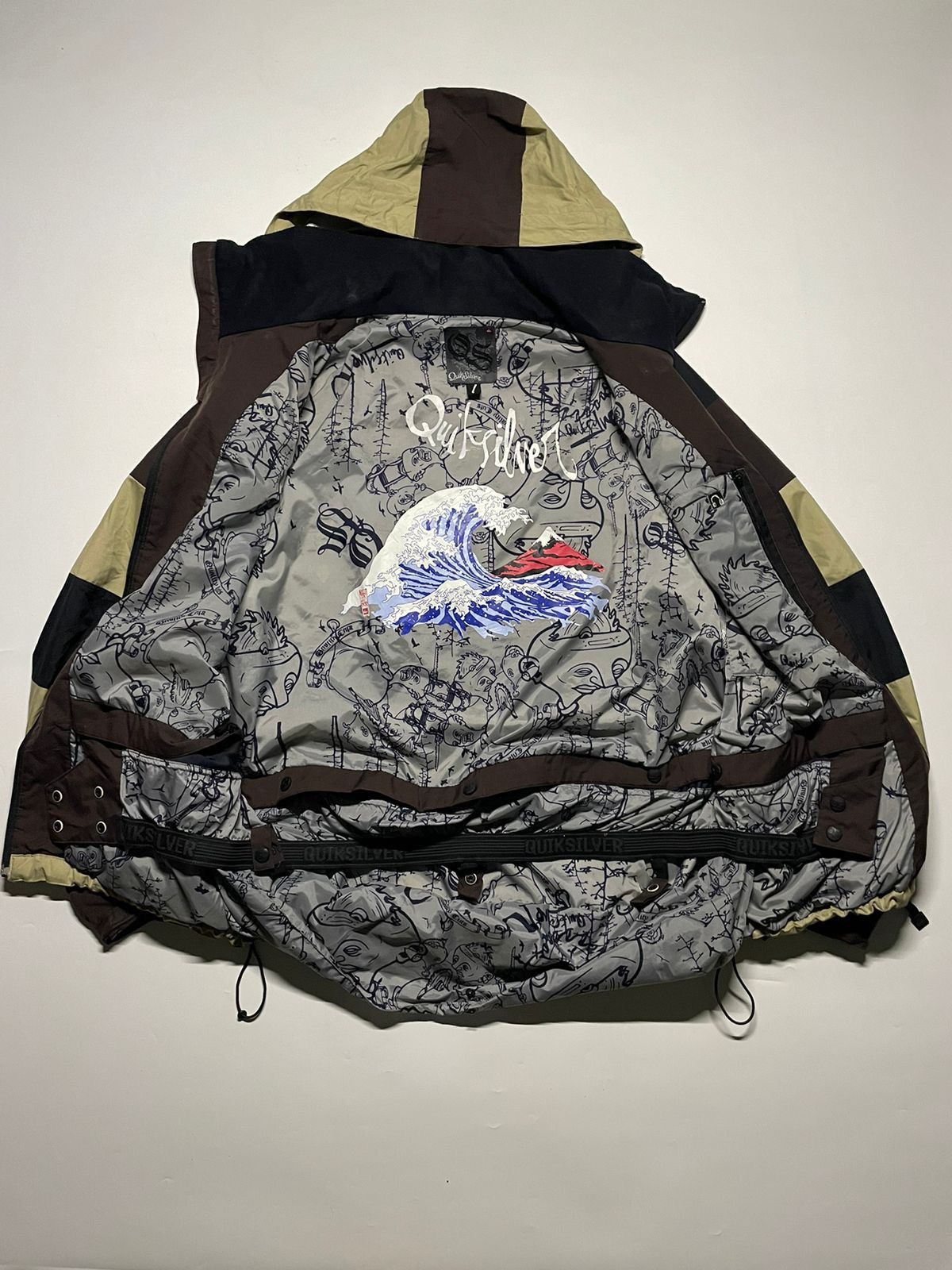 Quicksilver Outdoor QuickSilver 1969, Oceanbeach fullprint Windbreaker Size US XL / EU 56 / 4 - 23 Thumbnail