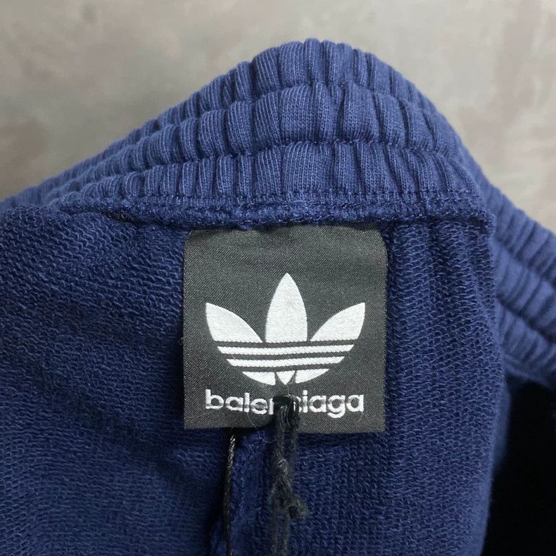 Balenciaga Balenciaga balenciaga adidas navy blue embroidered logo sw Size US 28 / EU 44 - 5 Thumbnail
