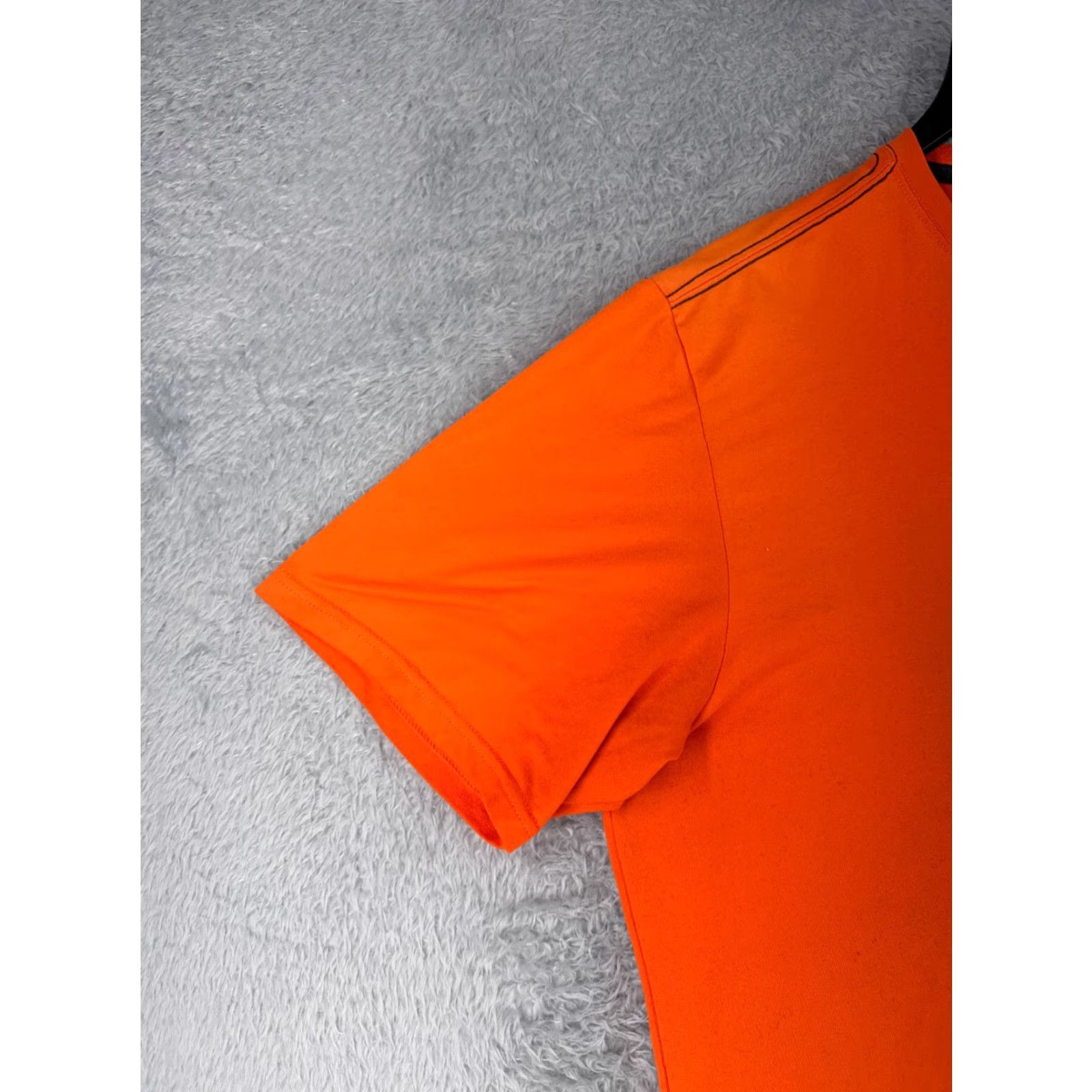 The North Face VINTAGE The North Face Shirt Men L Orange Short Sleeve Crew Neck Polyester Size US L / EU 52-54 / 3 - 3 Thumbnail